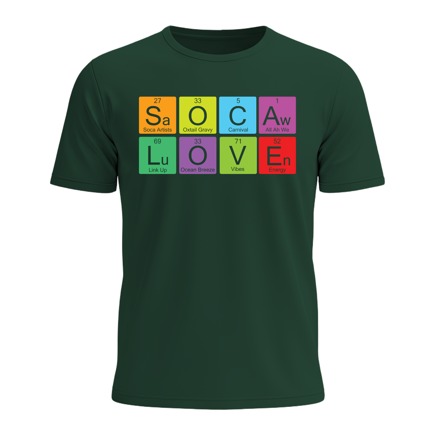 Soca Love Elements - Men's Tee