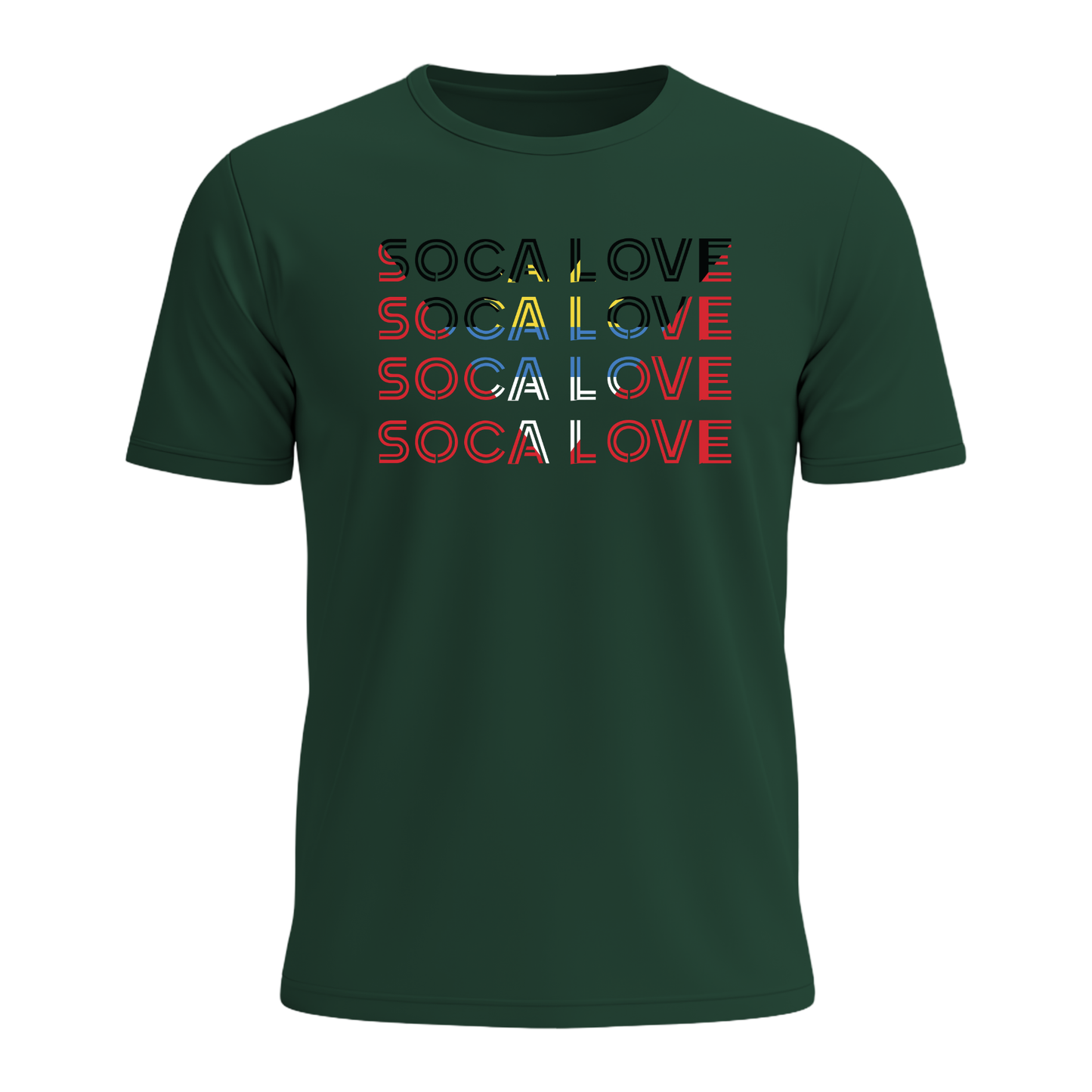 Soca Love Slant Colorblock II - Men's Tee