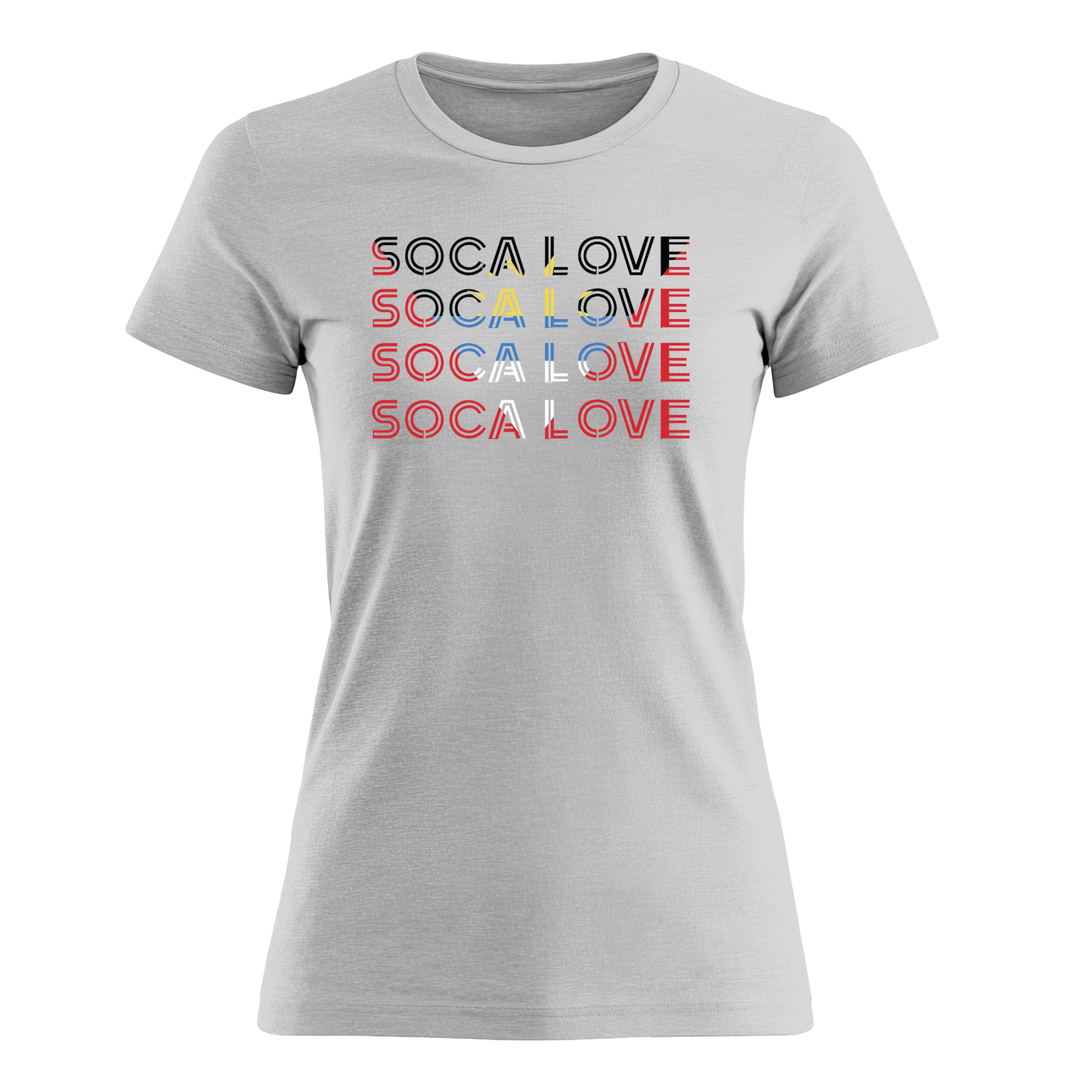 Soca Love Slant Colorblock II - Women's Tee