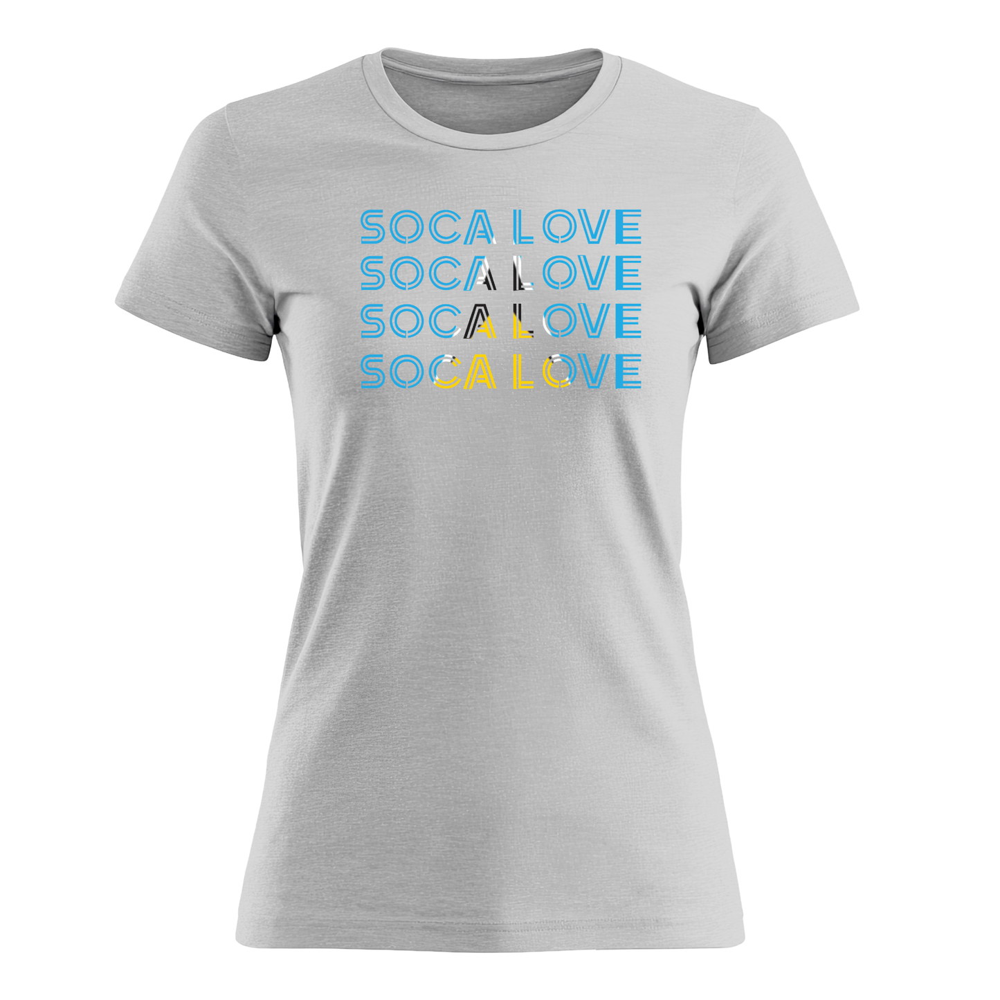 Soca Love Slant Colorblock III - Women's Tee