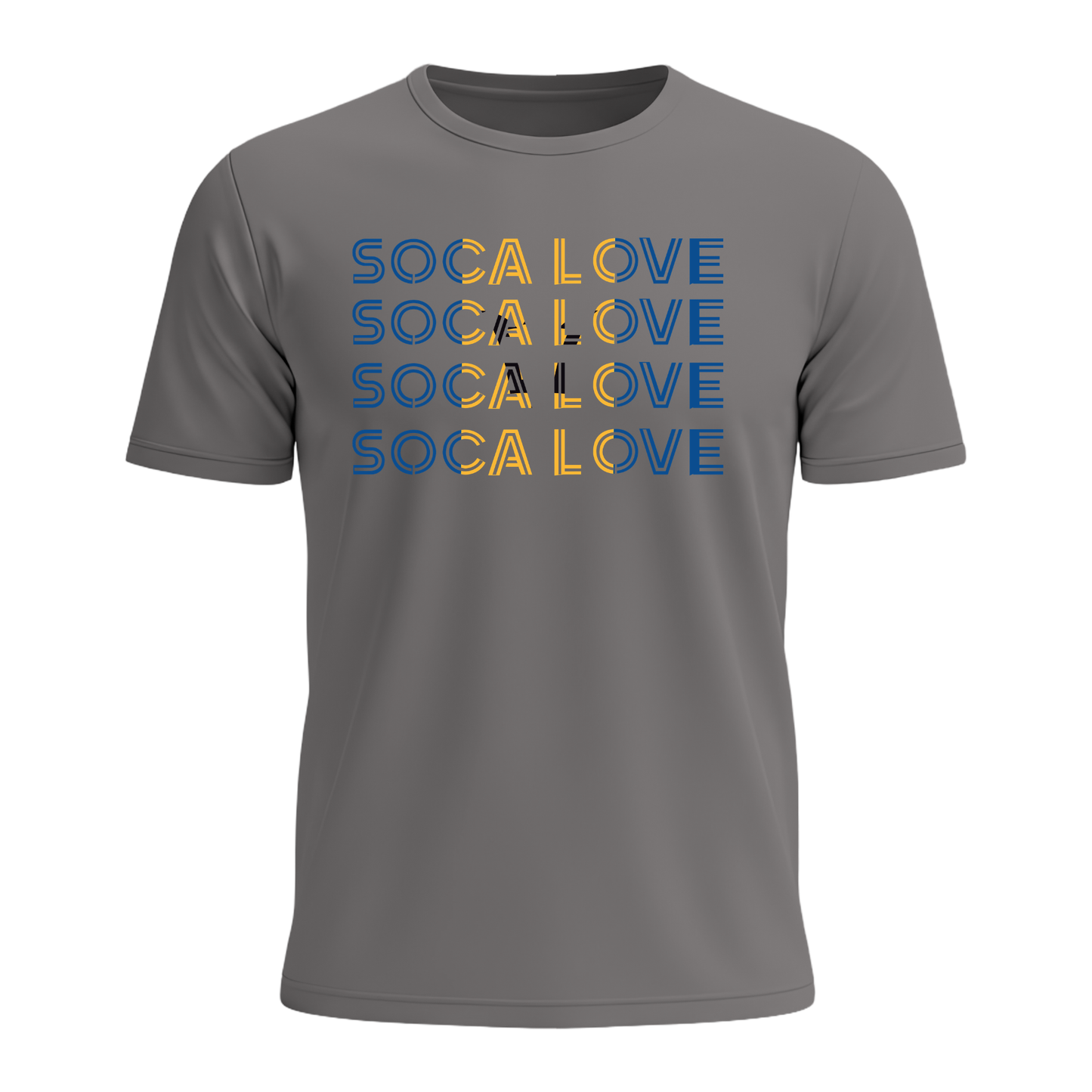Soca Love Slant Colorblock IV - Men's Tee