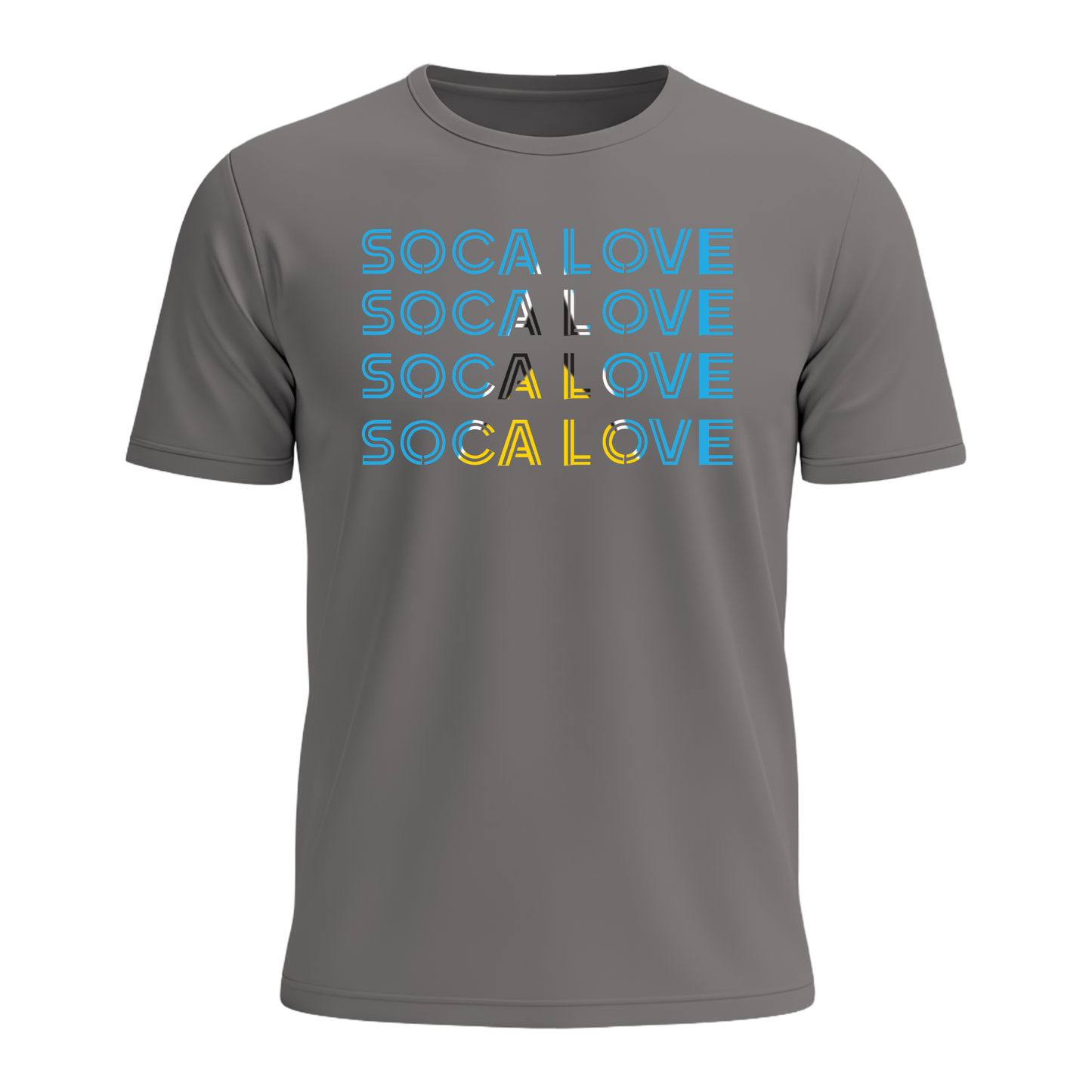 Soca Love Slant Colorblock III - Men's Tee