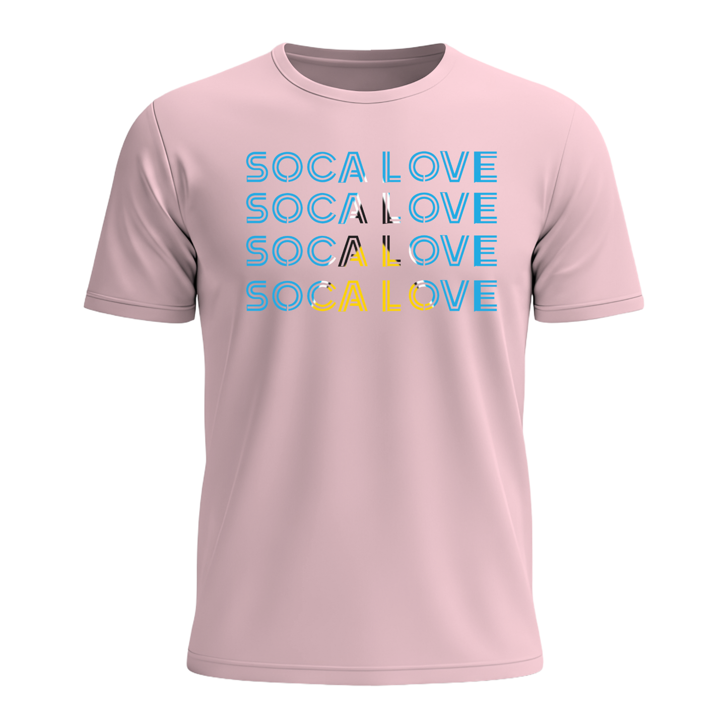 Soca Love Slant Colorblock III - Youth Tee