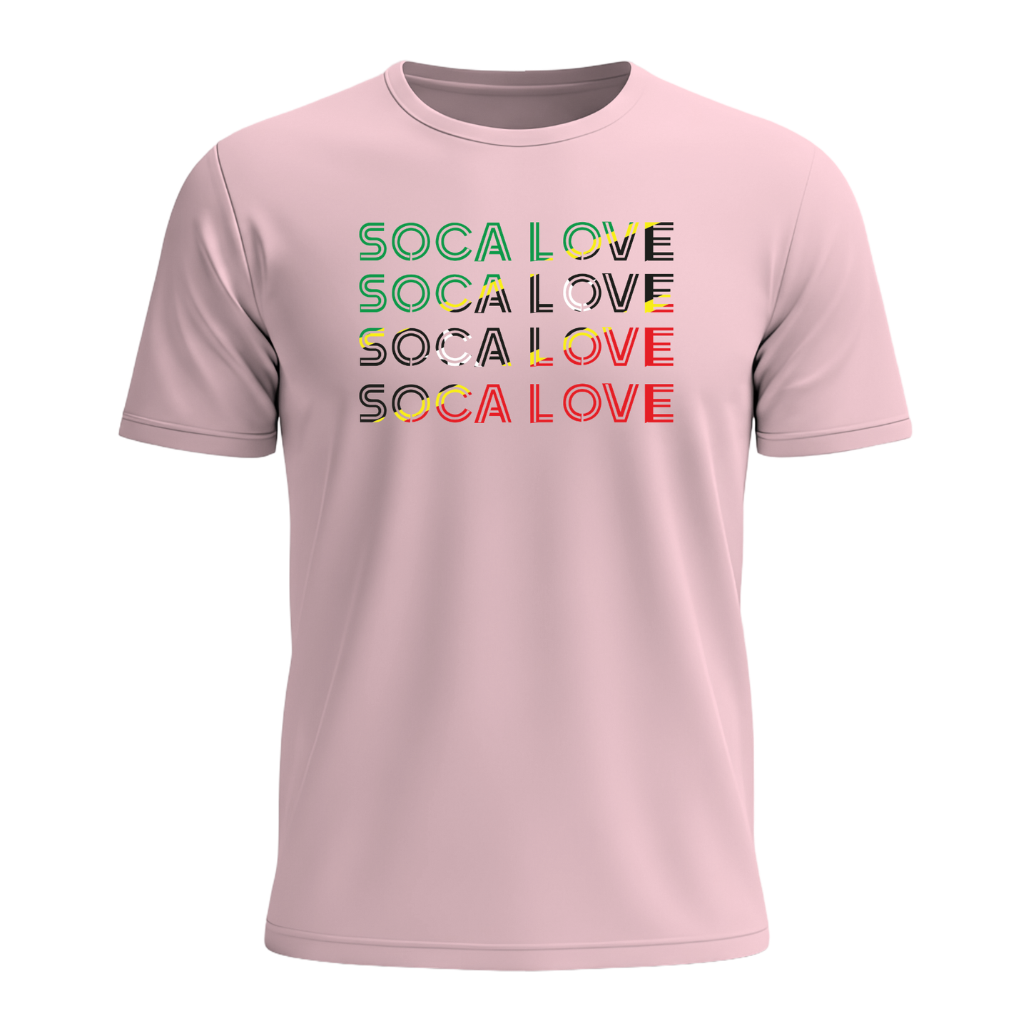 Soca Love Slant Colorblock I - Youth Tee