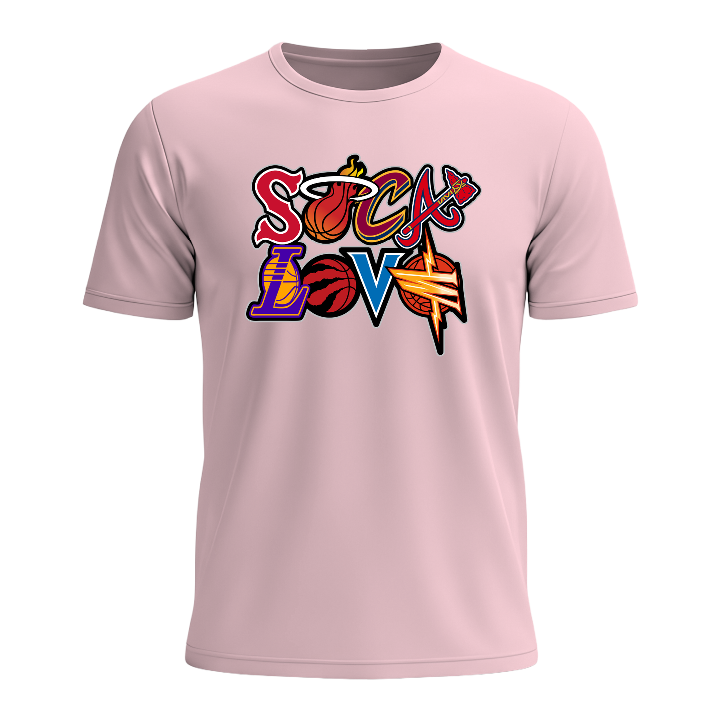 Soca Love Sports Icon Stacked - Youth Tee
