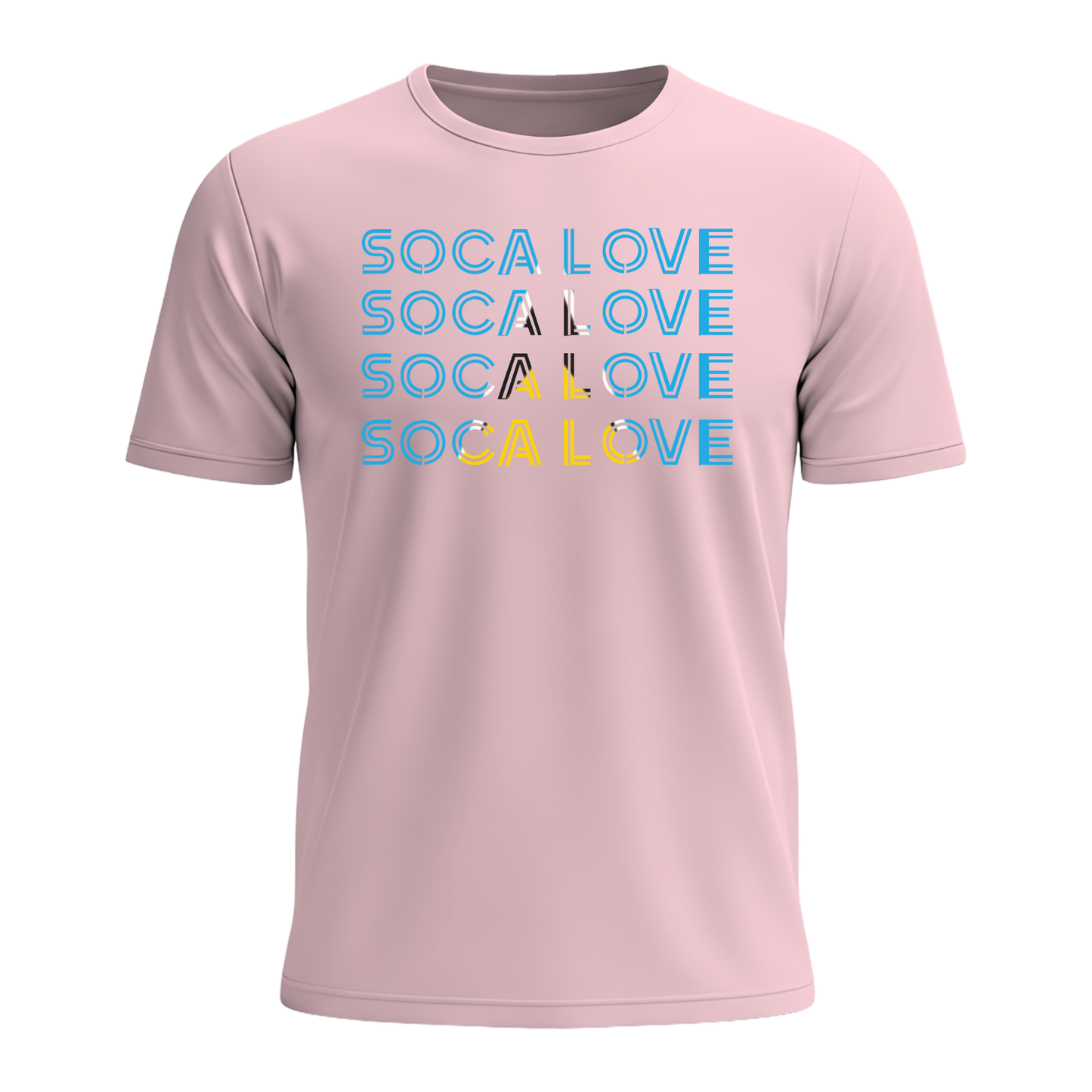 Soca Love Slant Colorblock III - Men's Tee