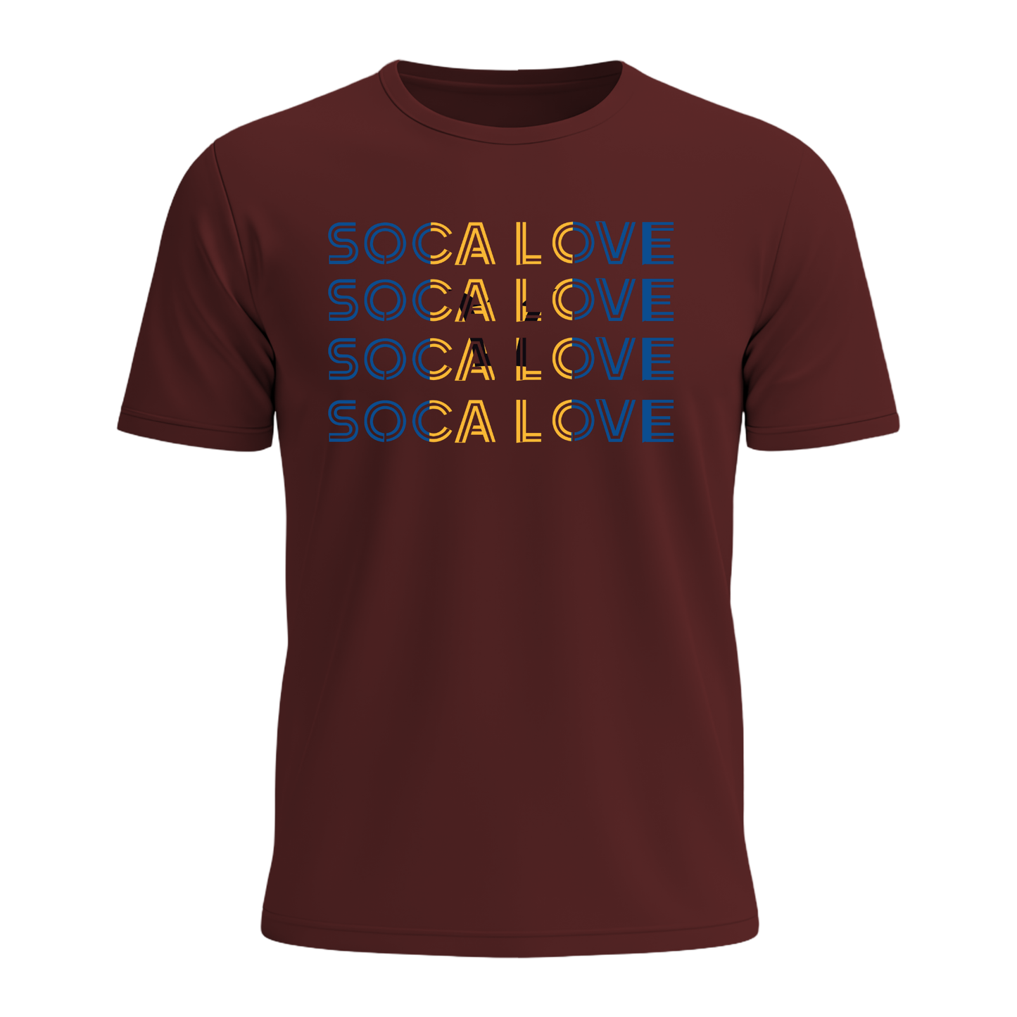 Soca Love Slant Colorblock IV - Men's Tee