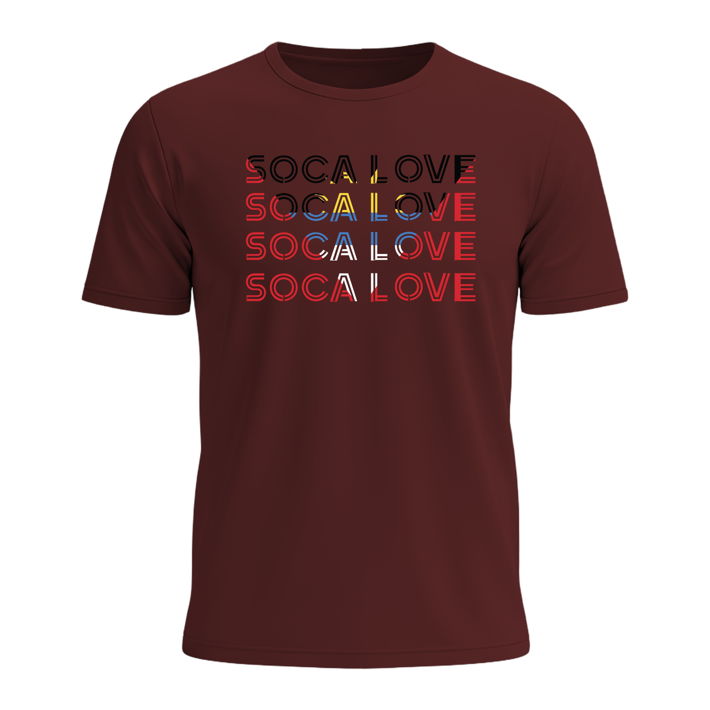 Soca Love Slant Colorblock II - Men's Tee