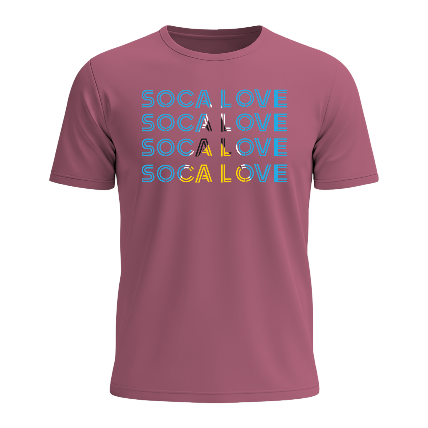 Soca Love Slant Colorblock III - Men's Tee