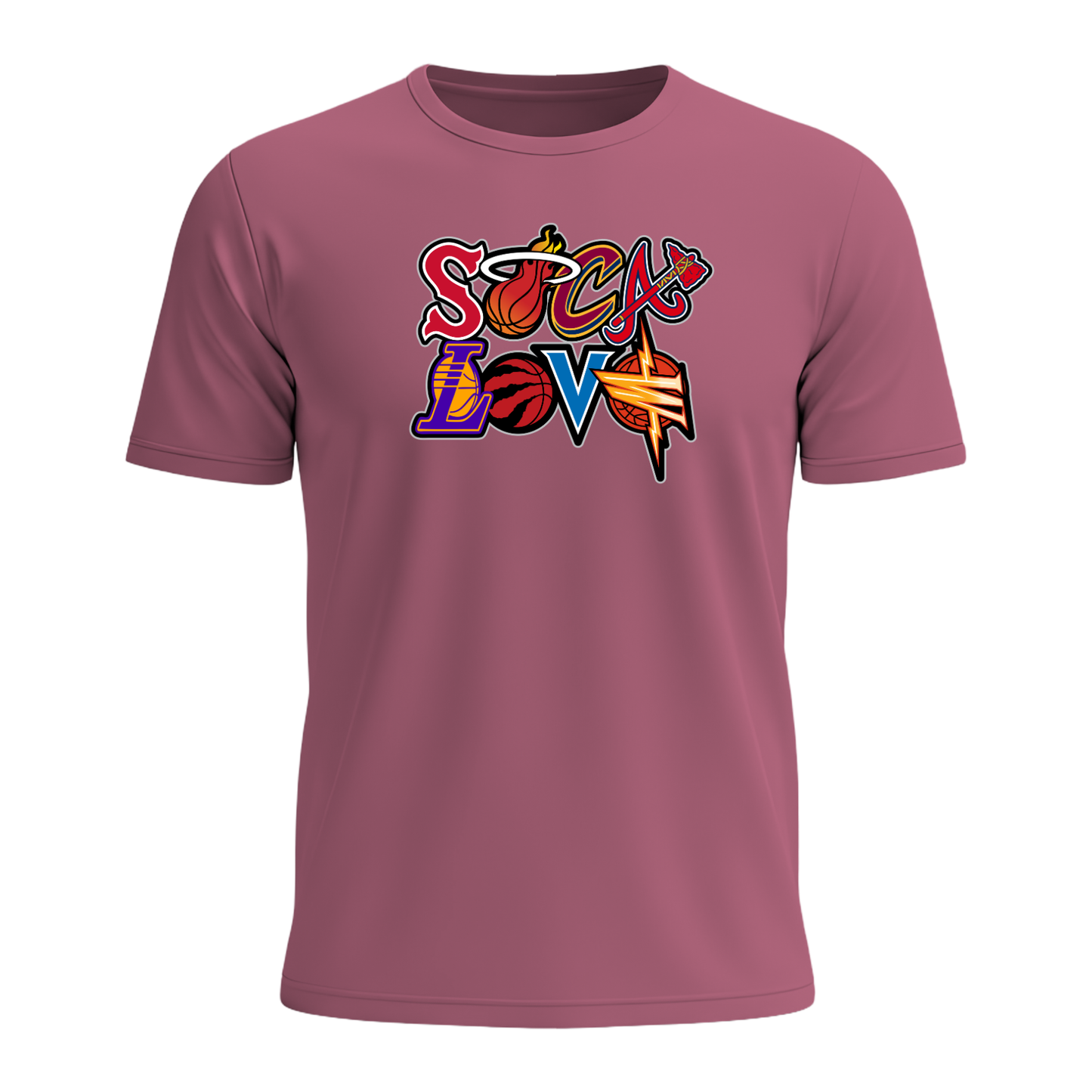 Soca Love Sports Icon Stacked - Men's Tee