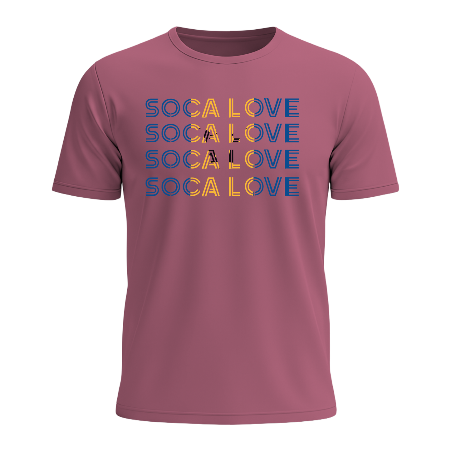 Soca Love Slant Colorblock IV - Men's Tee