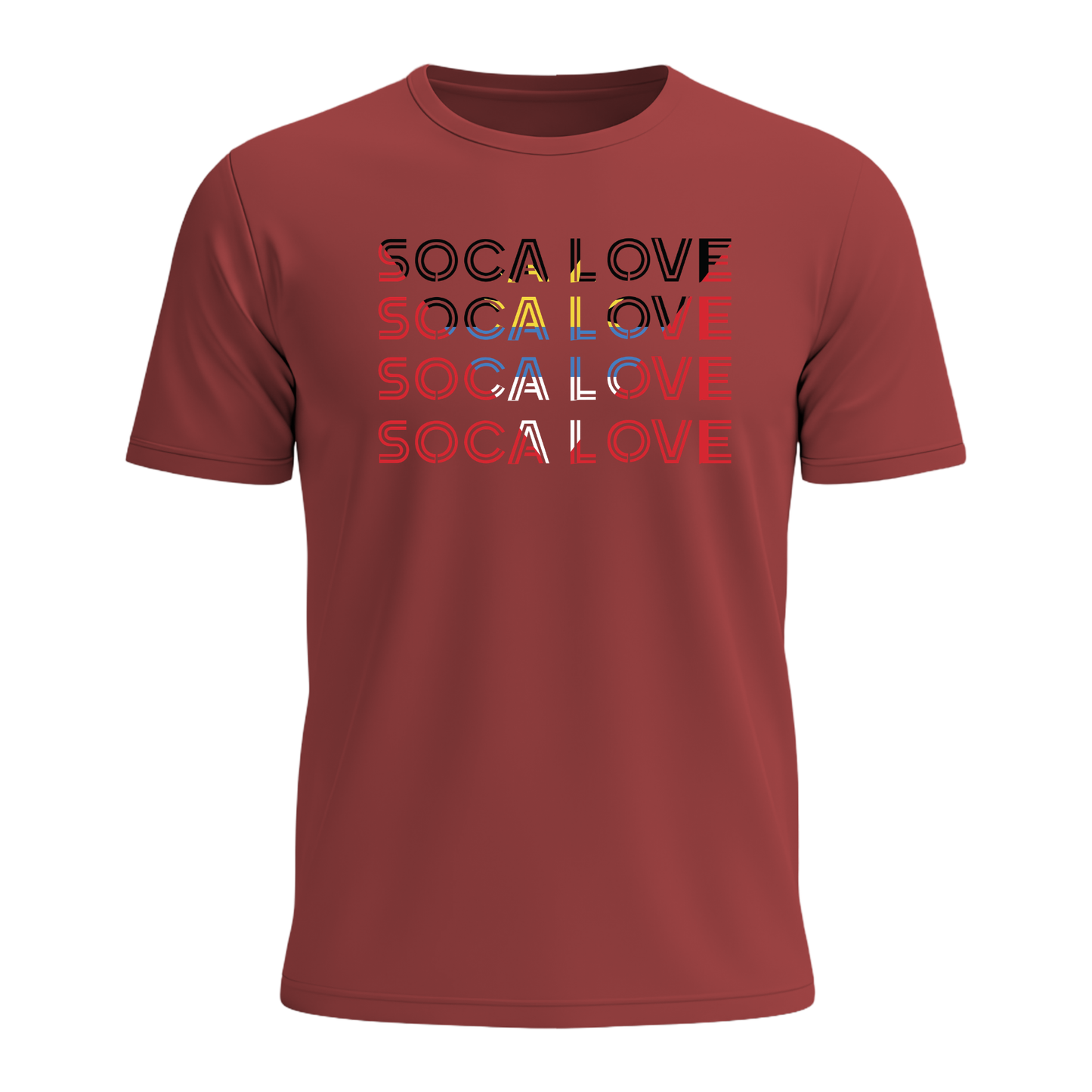 Soca Love Slant Colorblock II - Men's Tee
