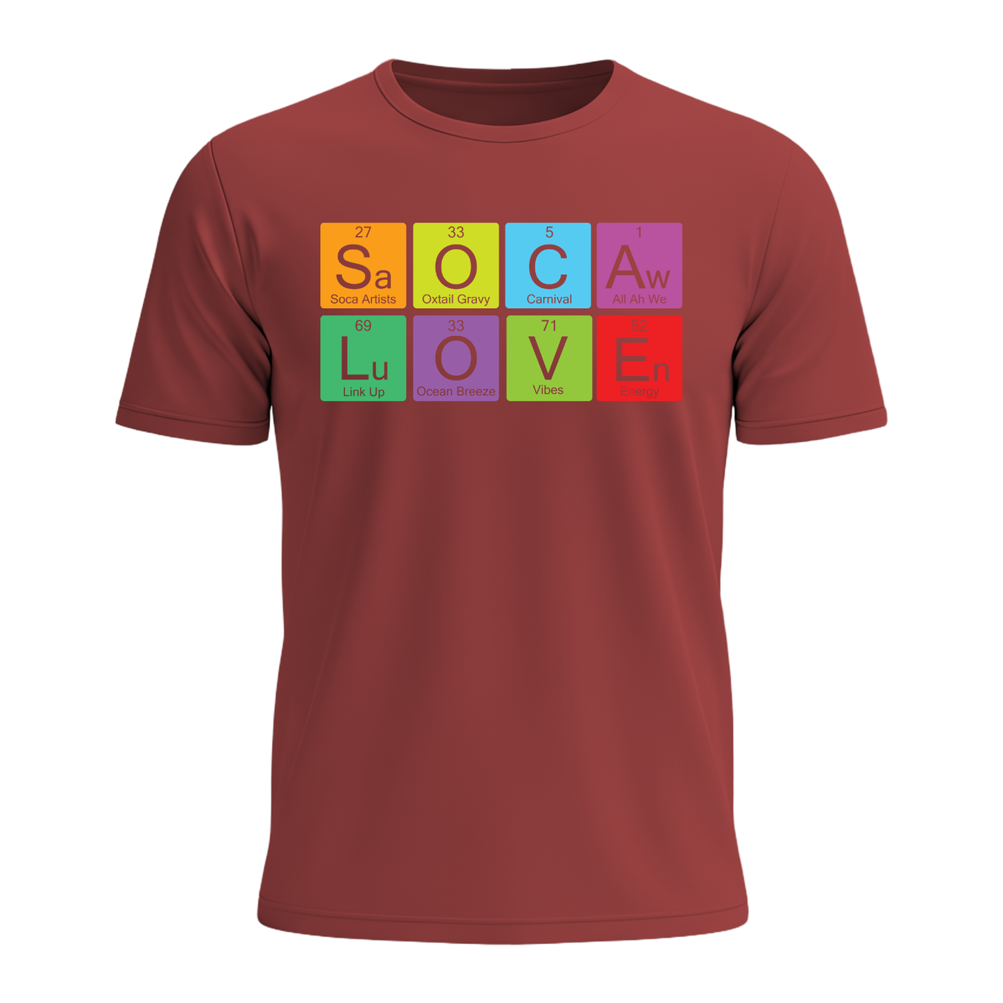 Soca Love Elements - Men's Tee