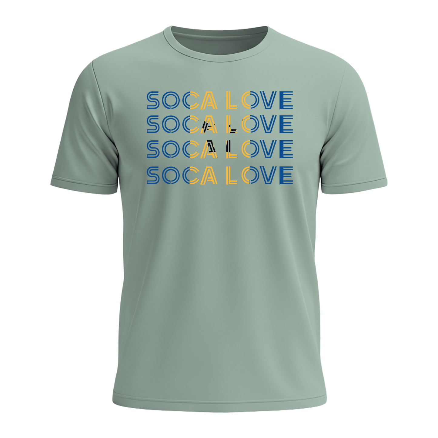 Soca Love Slant Colorblock IV - Youth Tee