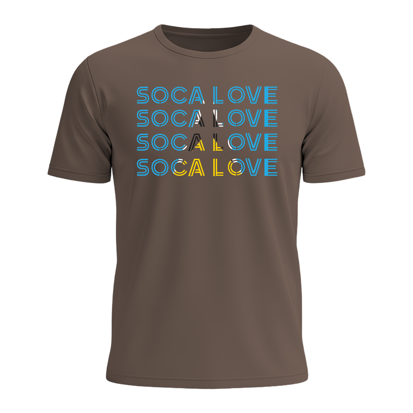 Soca Love Slant Colorblock III - Men's Tee