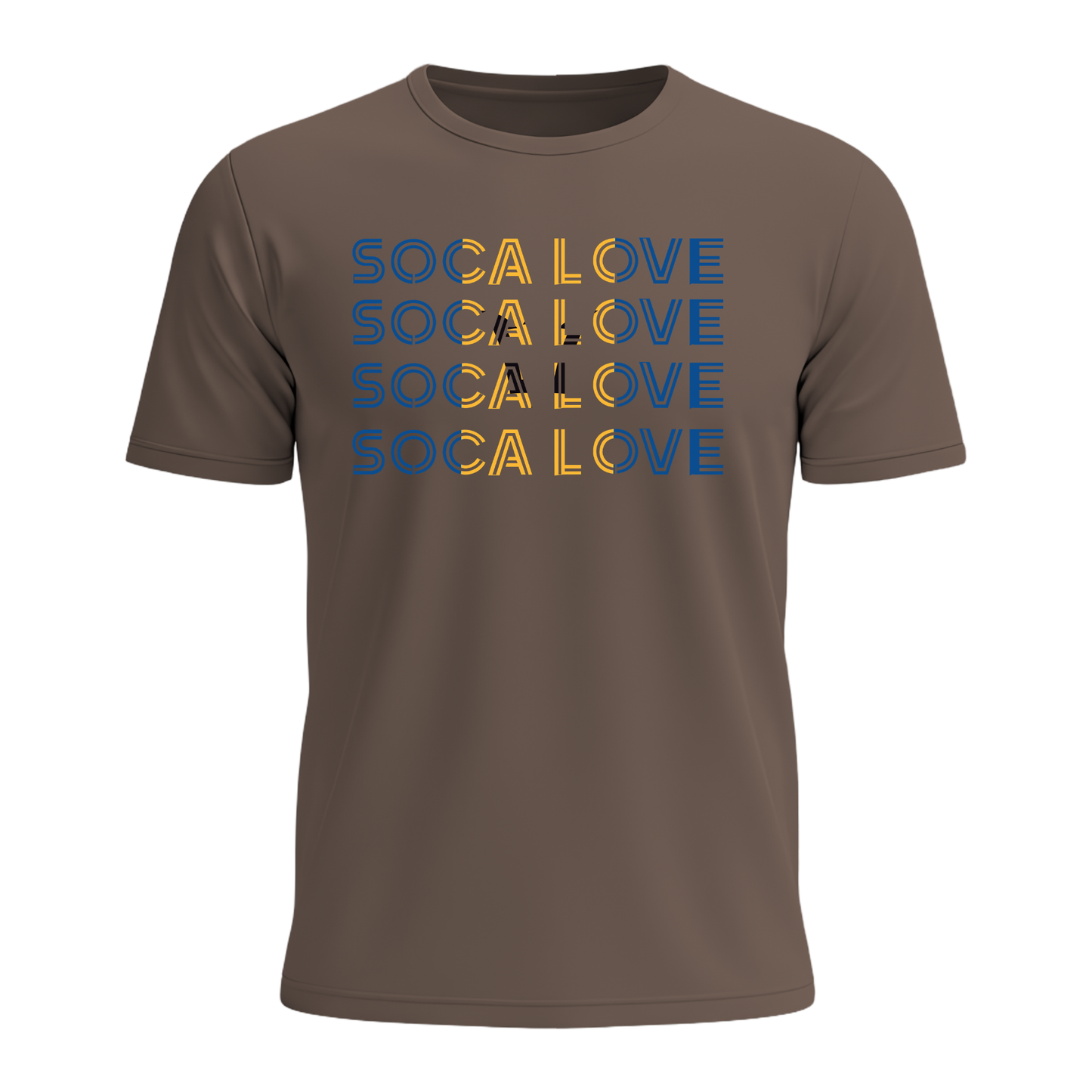 Soca Love Slant Colorblock IV - Men's Tee