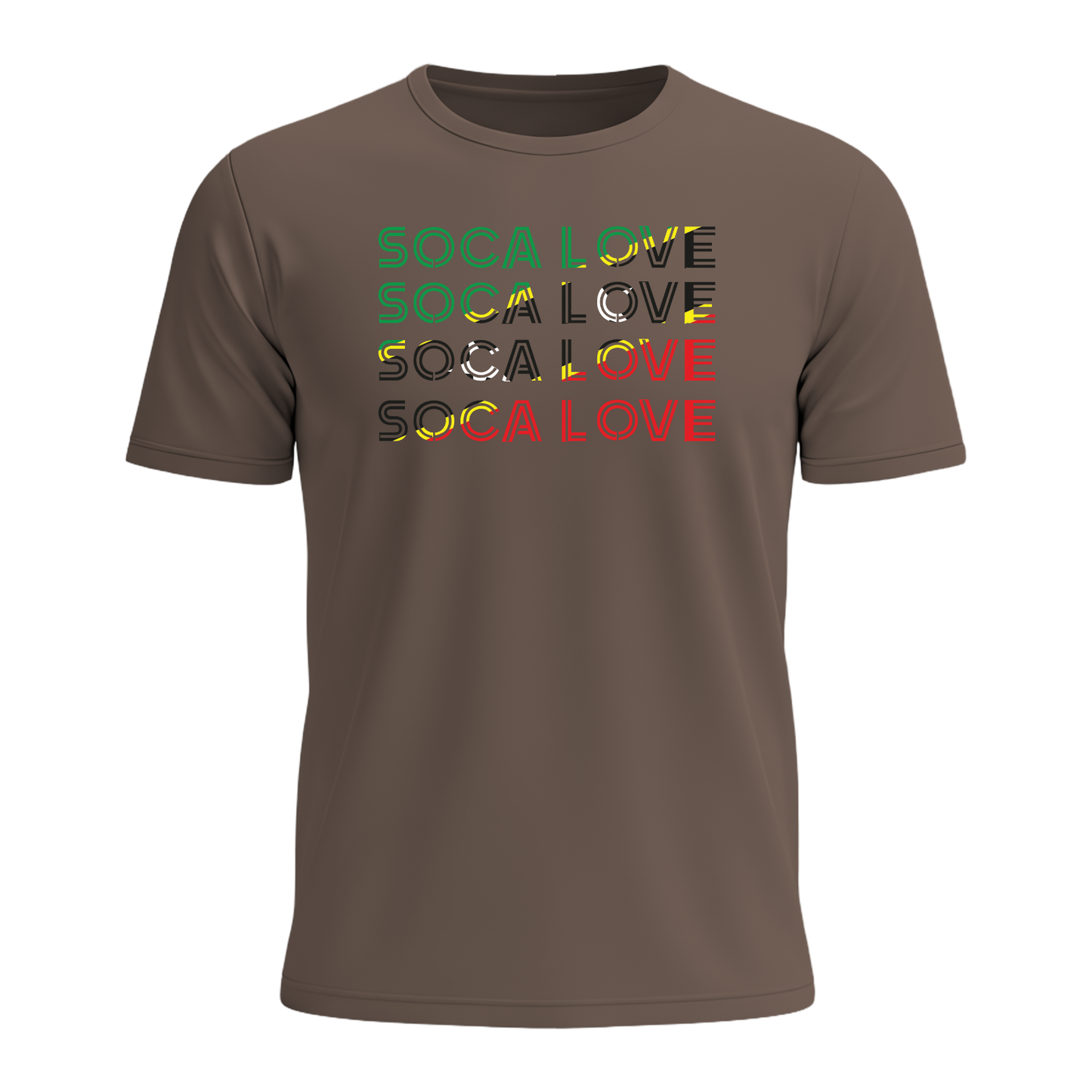 Soca Love Slant Colorblock I - Men's Tee
