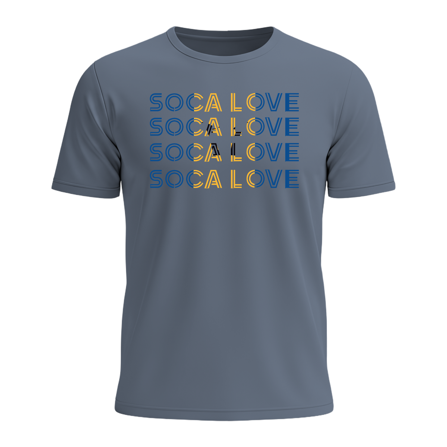 Soca Love Slant Colorblock IV - Youth Tee