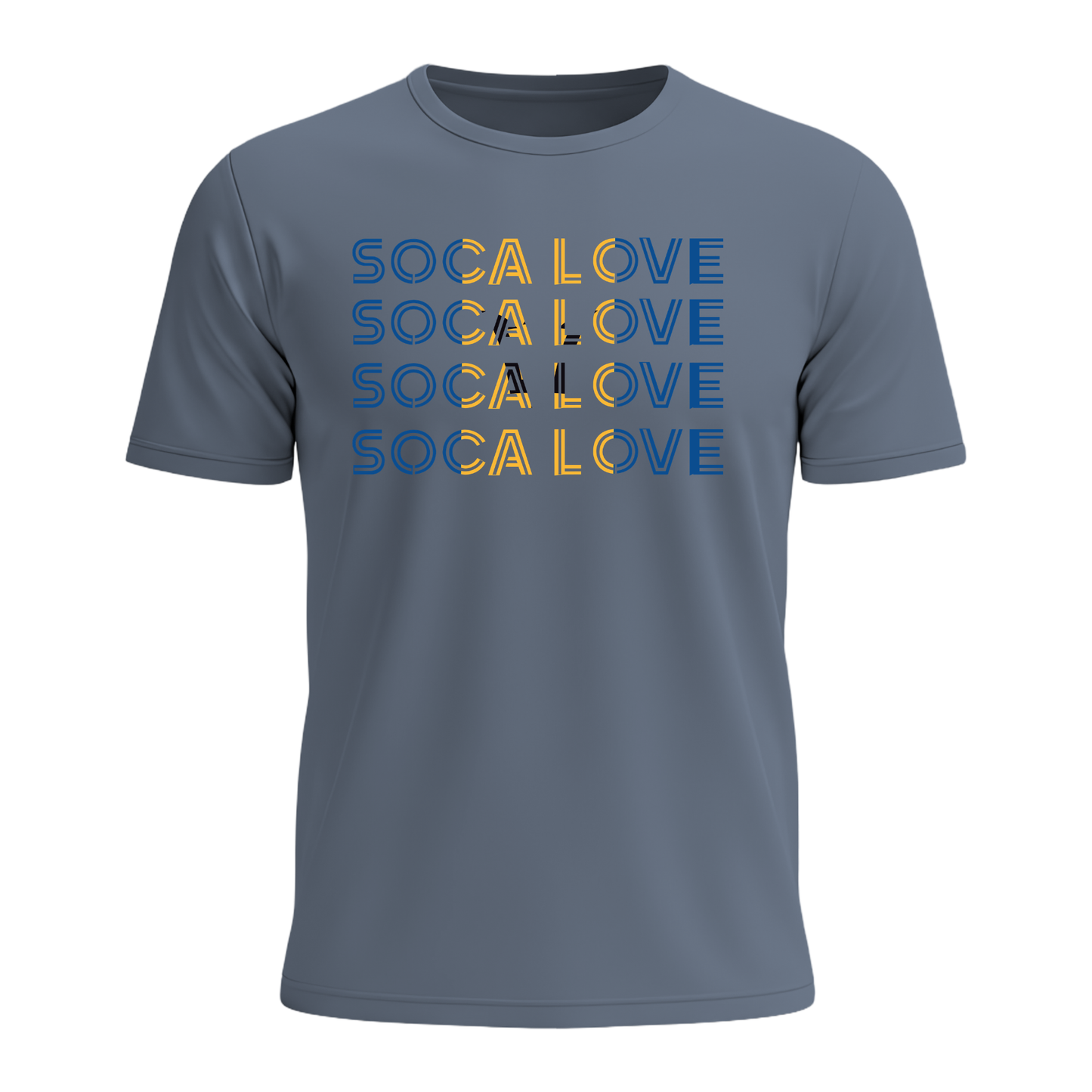 Soca Love Slant Colorblock IV - Men's Tee