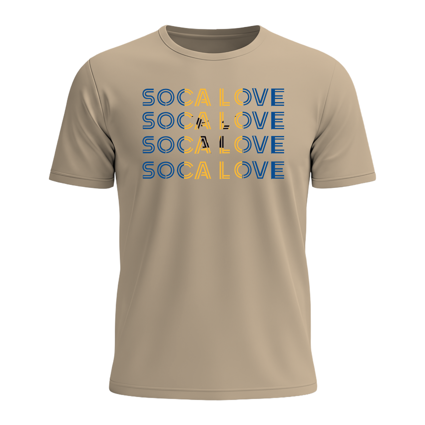 Soca Love Slant Colorblock IV - Youth Tee