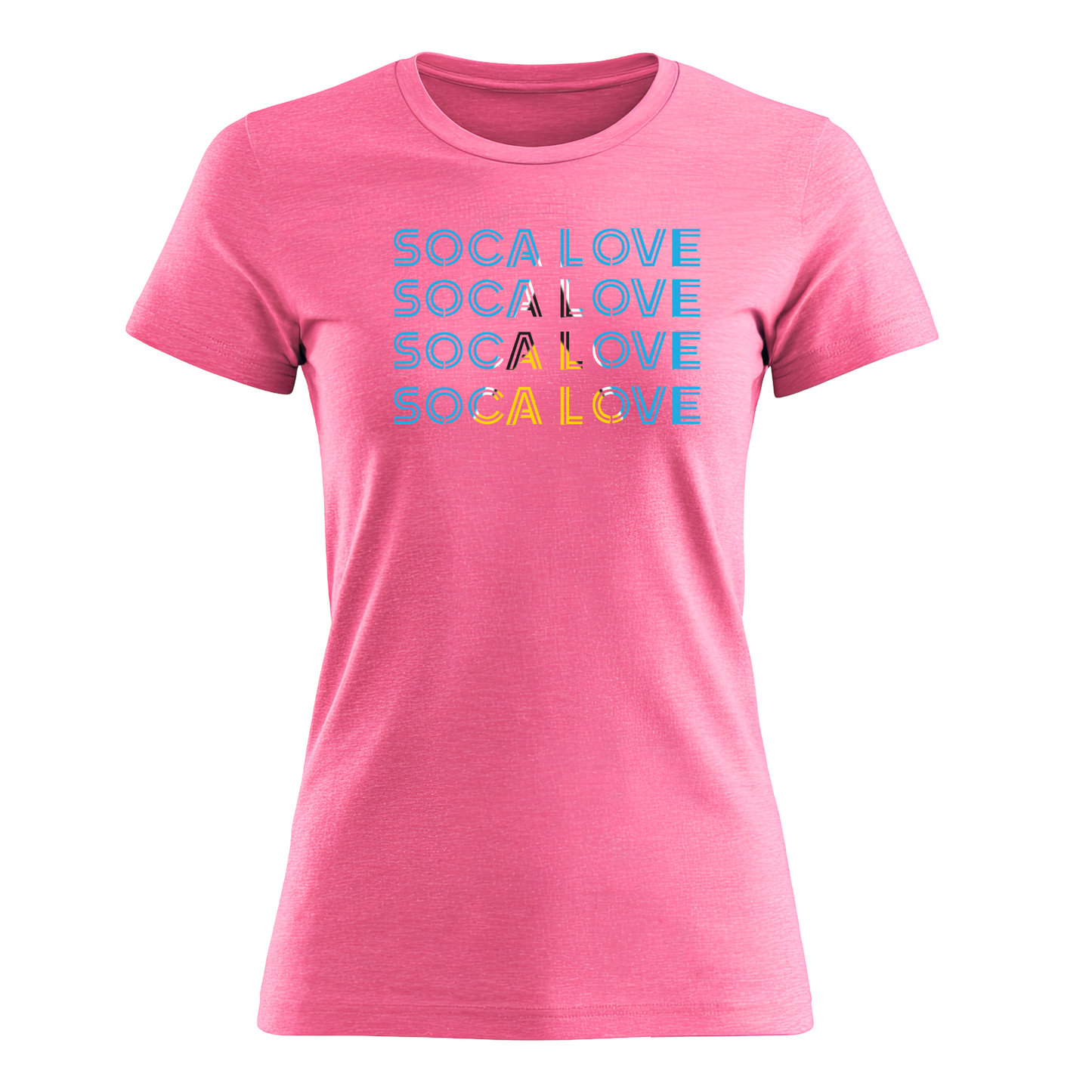 Soca Love Slant Colorblock III - Women's Tee
