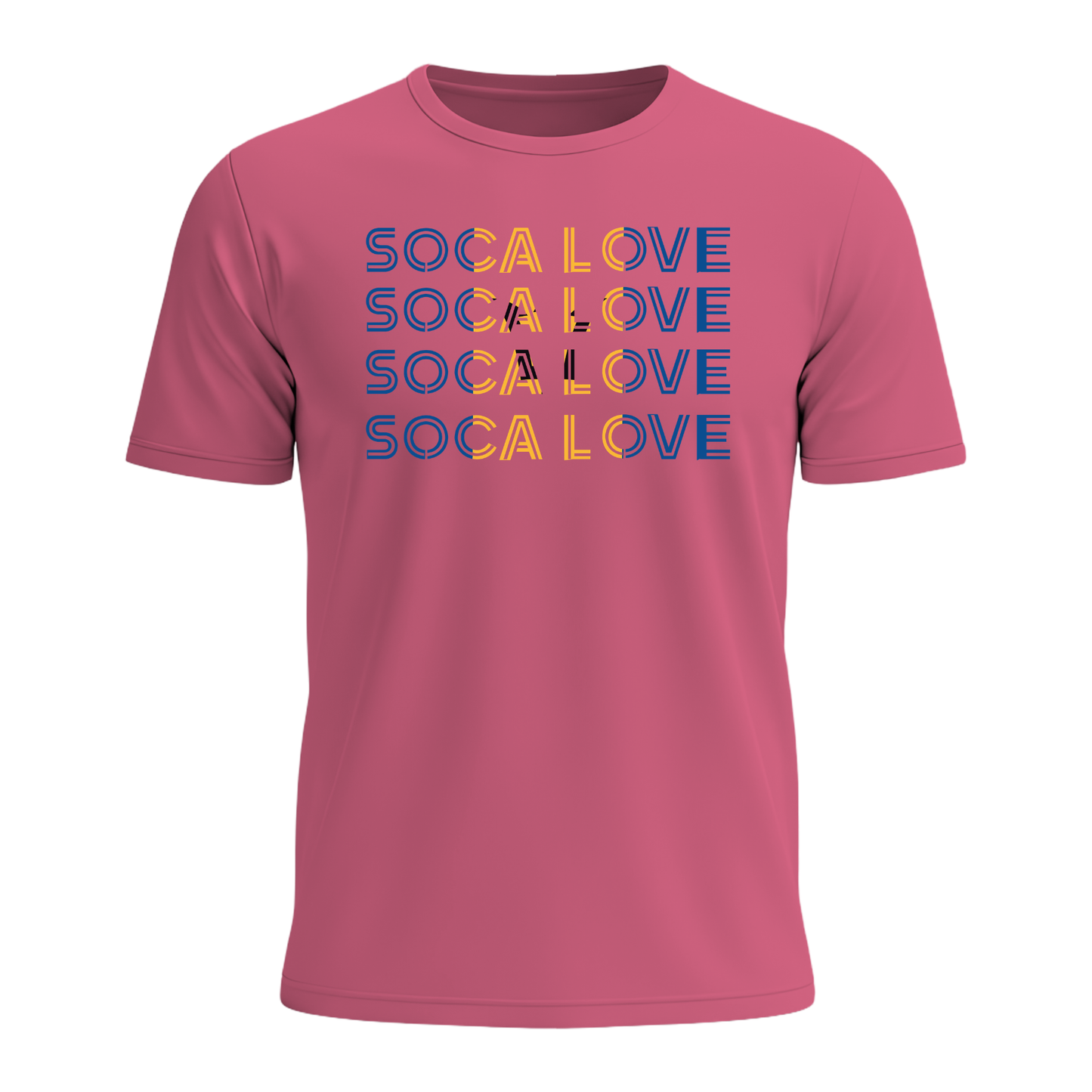 Soca Love Slant Colorblock IV - Youth Tee