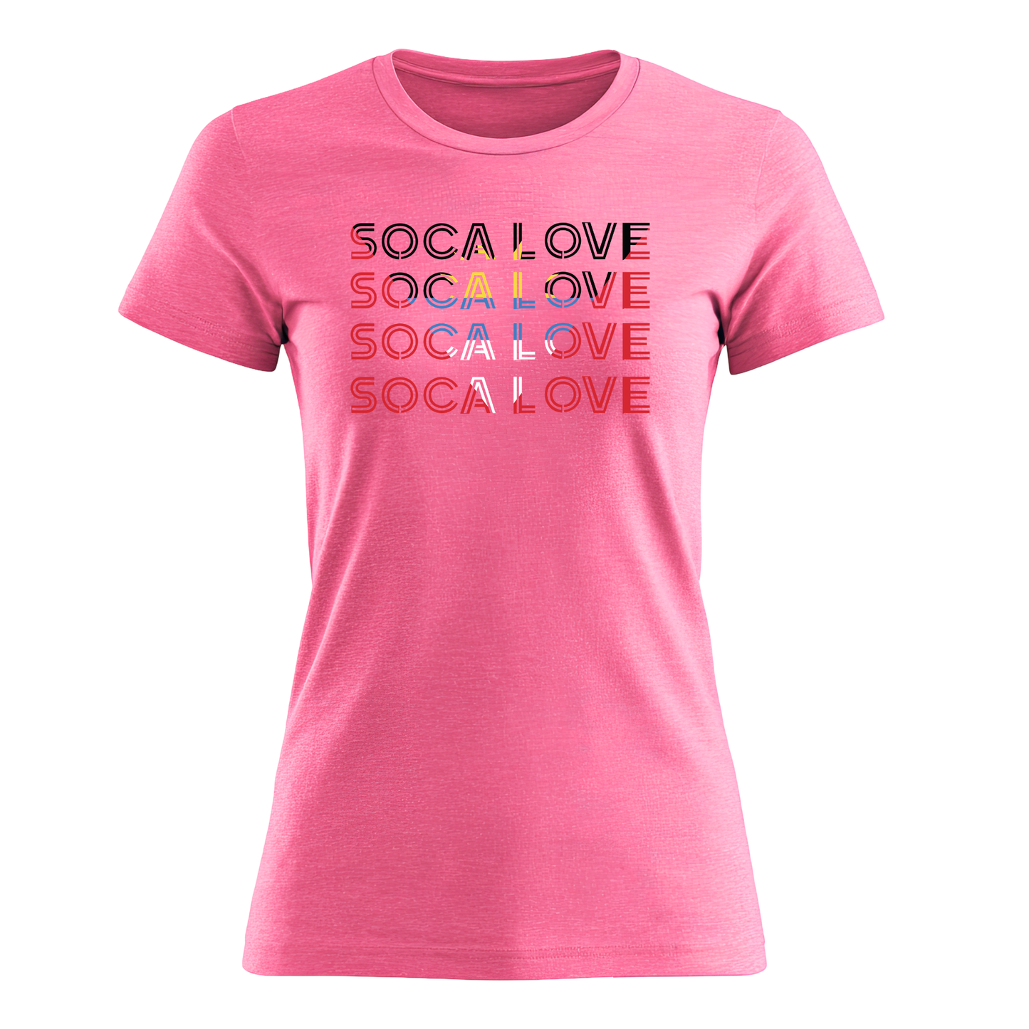 Soca Love Slant Colorblock II - Women's Tee