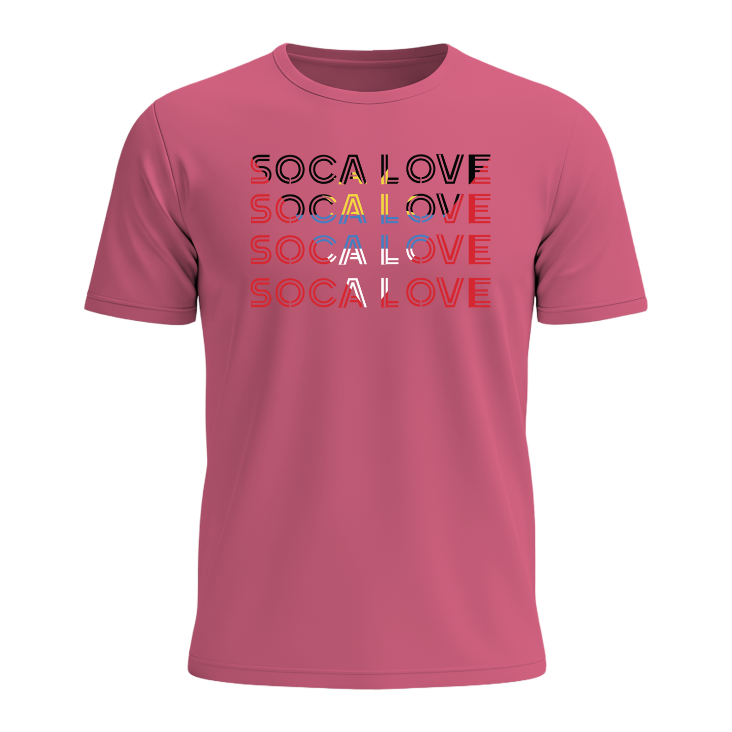 Soca Love Slant Colorblock II - Youth Tee