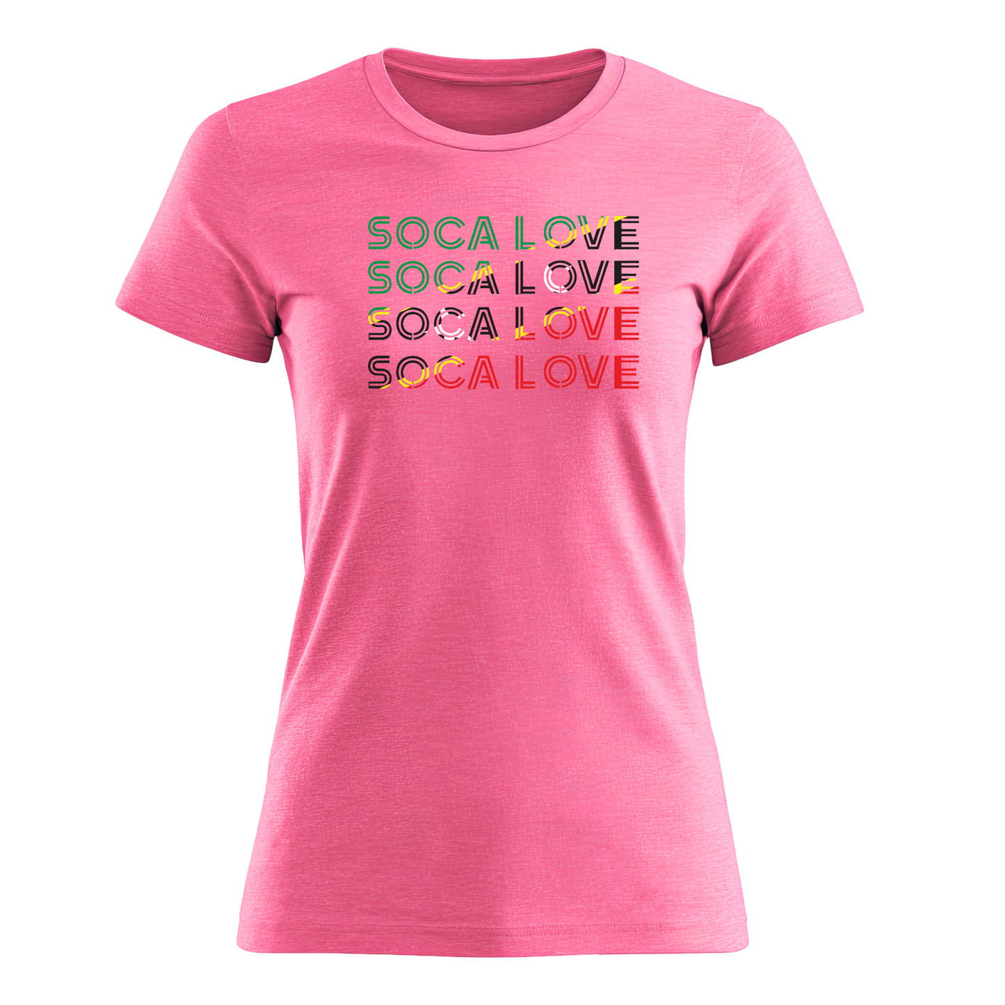 Soca Love Slant Colorblock I - Women's Tee