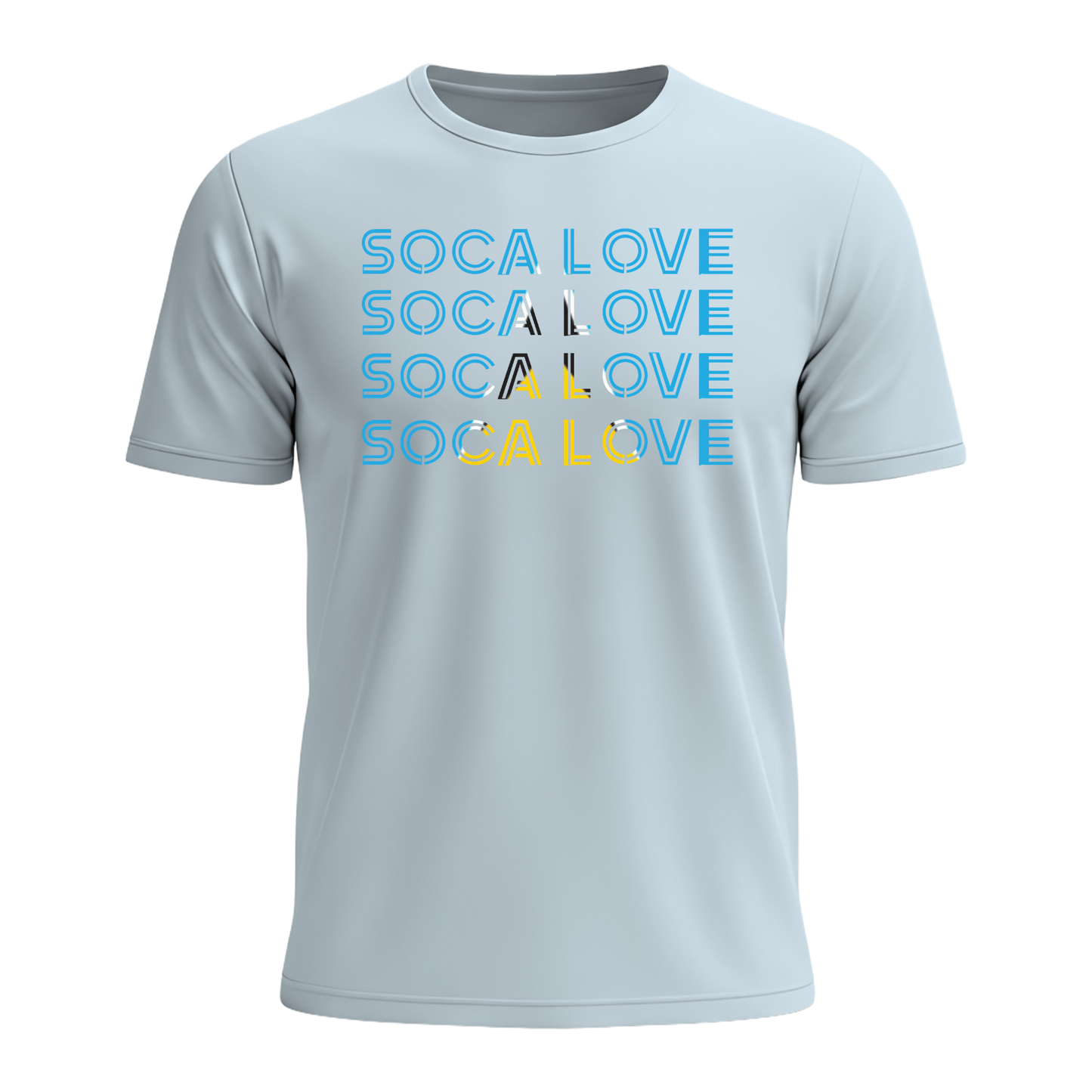 Soca Love Slant Colorblock III - Men's Tee