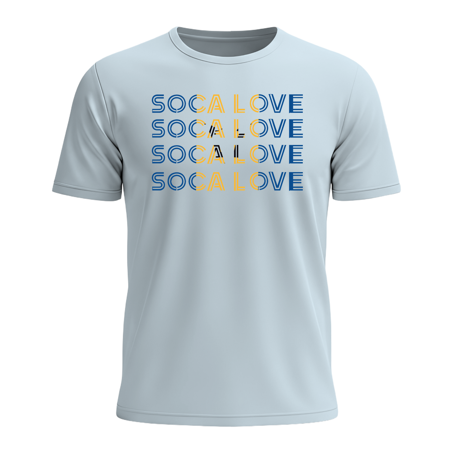 Soca Love Slant Colorblock IV - Youth Tee