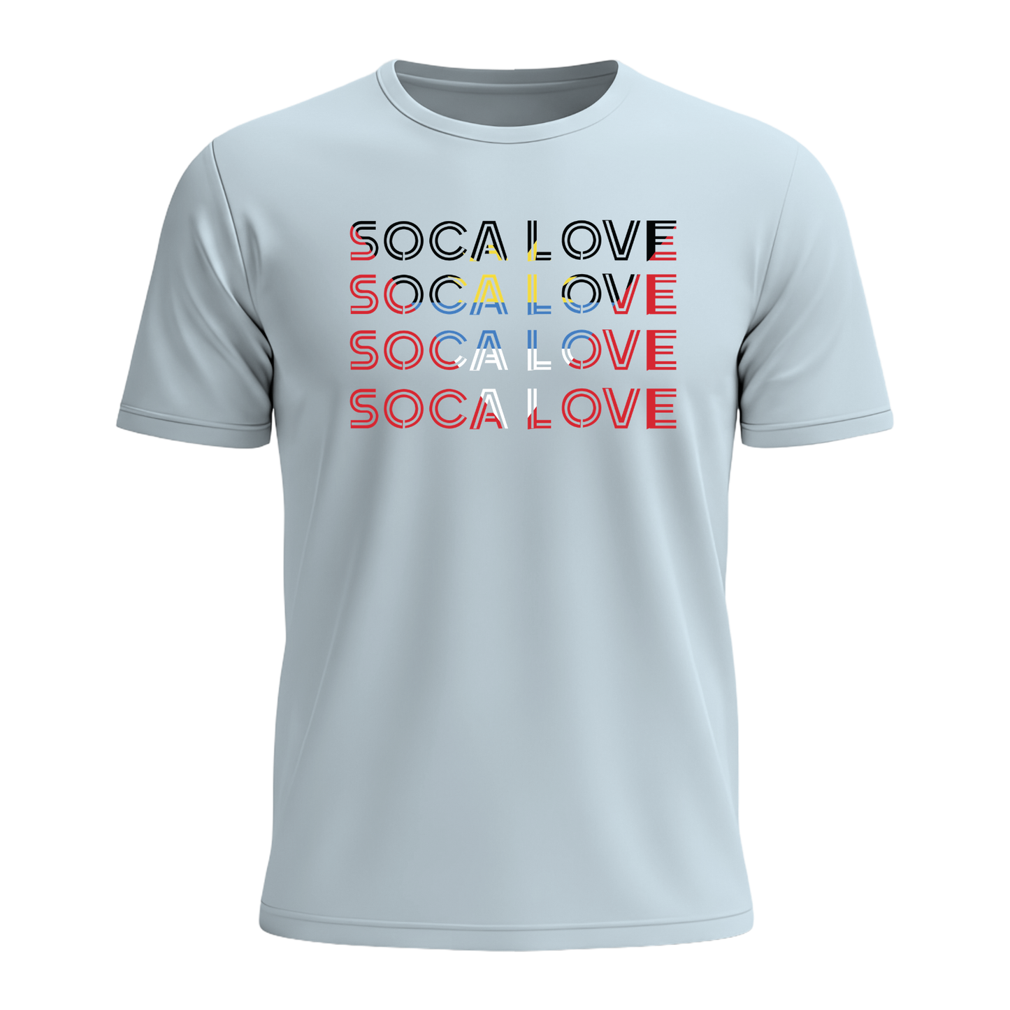 Soca Love Slant Colorblock II - Men's Tee