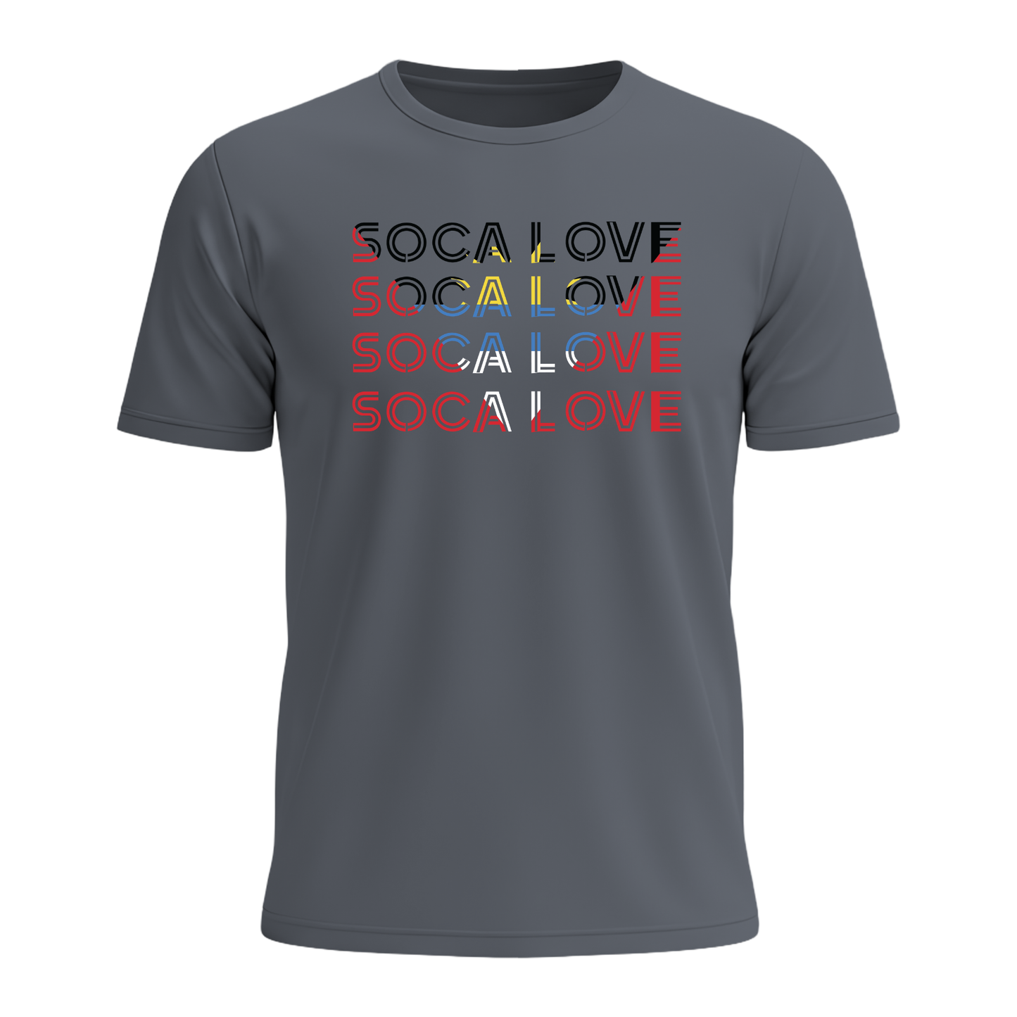 Soca Love Slant Colorblock II - Men's Tee