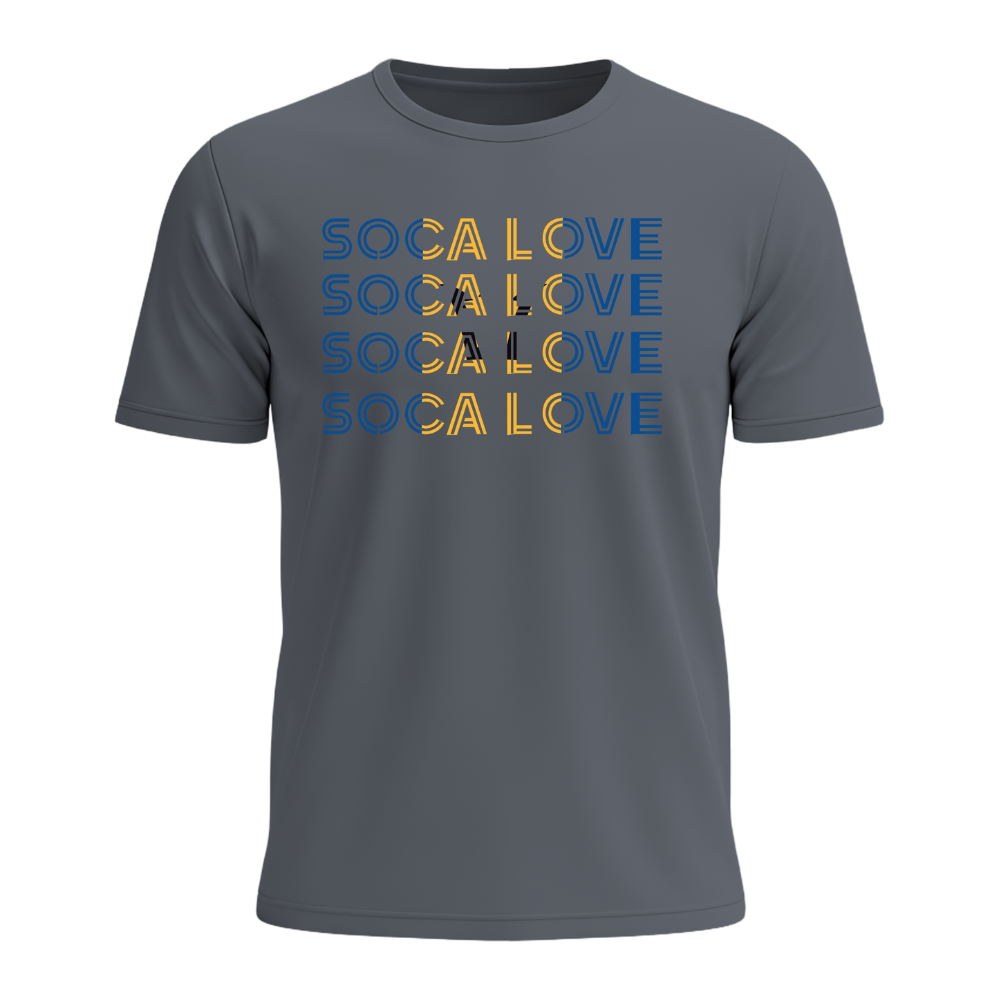 Soca Love Slant Colorblock IV - Men's Tee