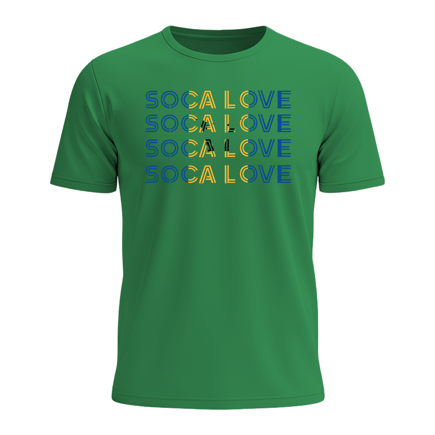 Soca Love Slant Colorblock IV - Youth Tee