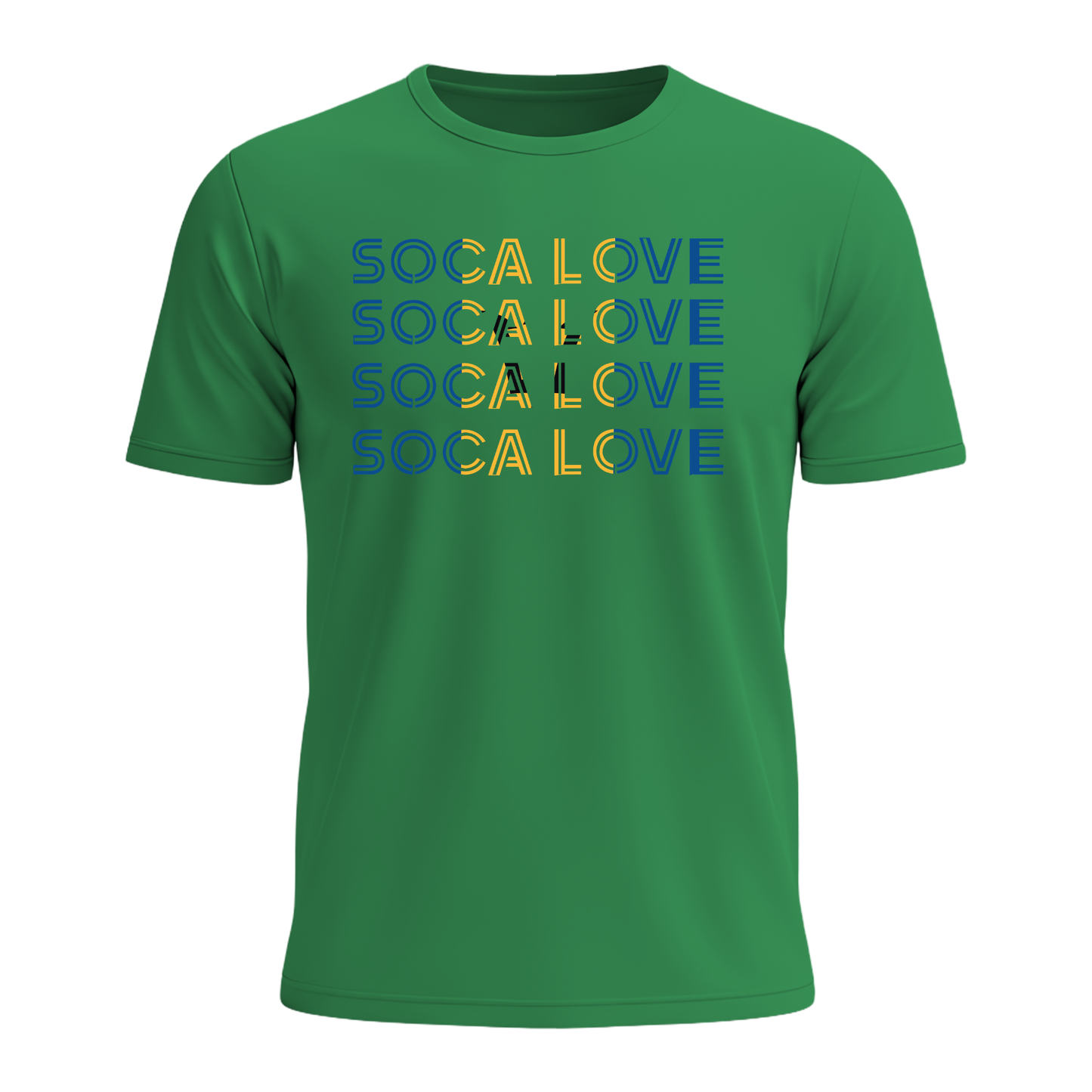 Soca Love Slant Colorblock IV - Men's Tee