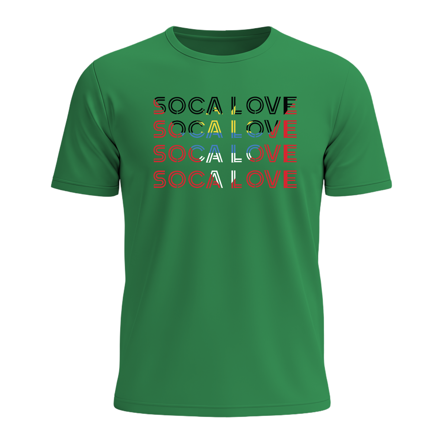 Soca Love Slant Colorblock II - Men's Tee
