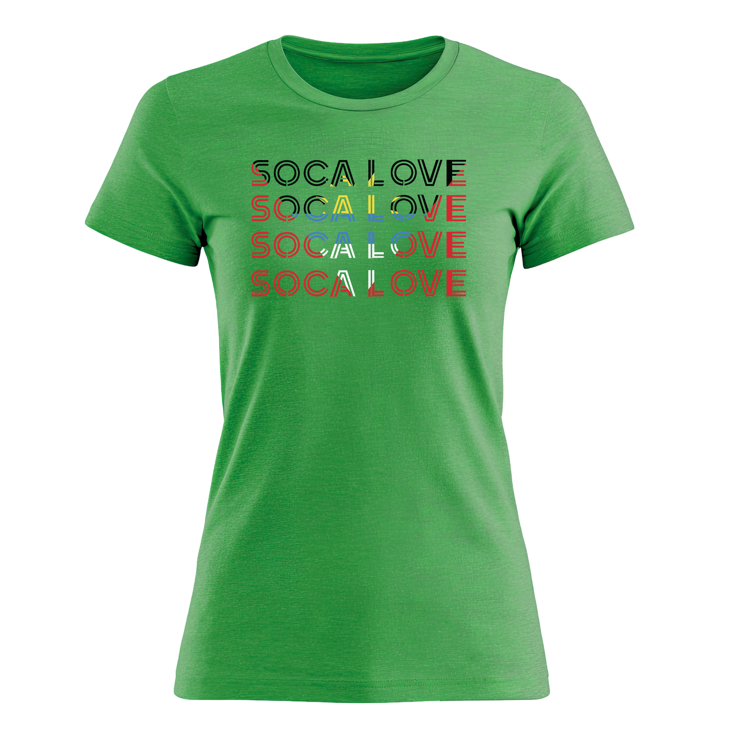 Soca Love Slant Colorblock II - Women's Tee