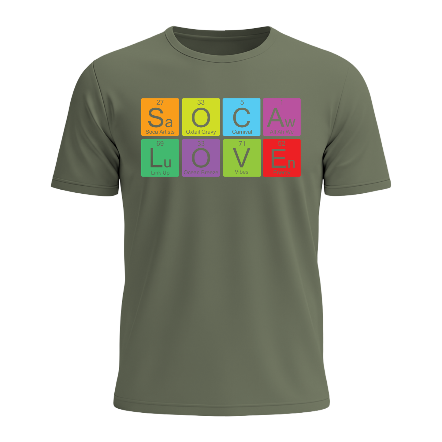 Soca Love Elements - Men's Tee
