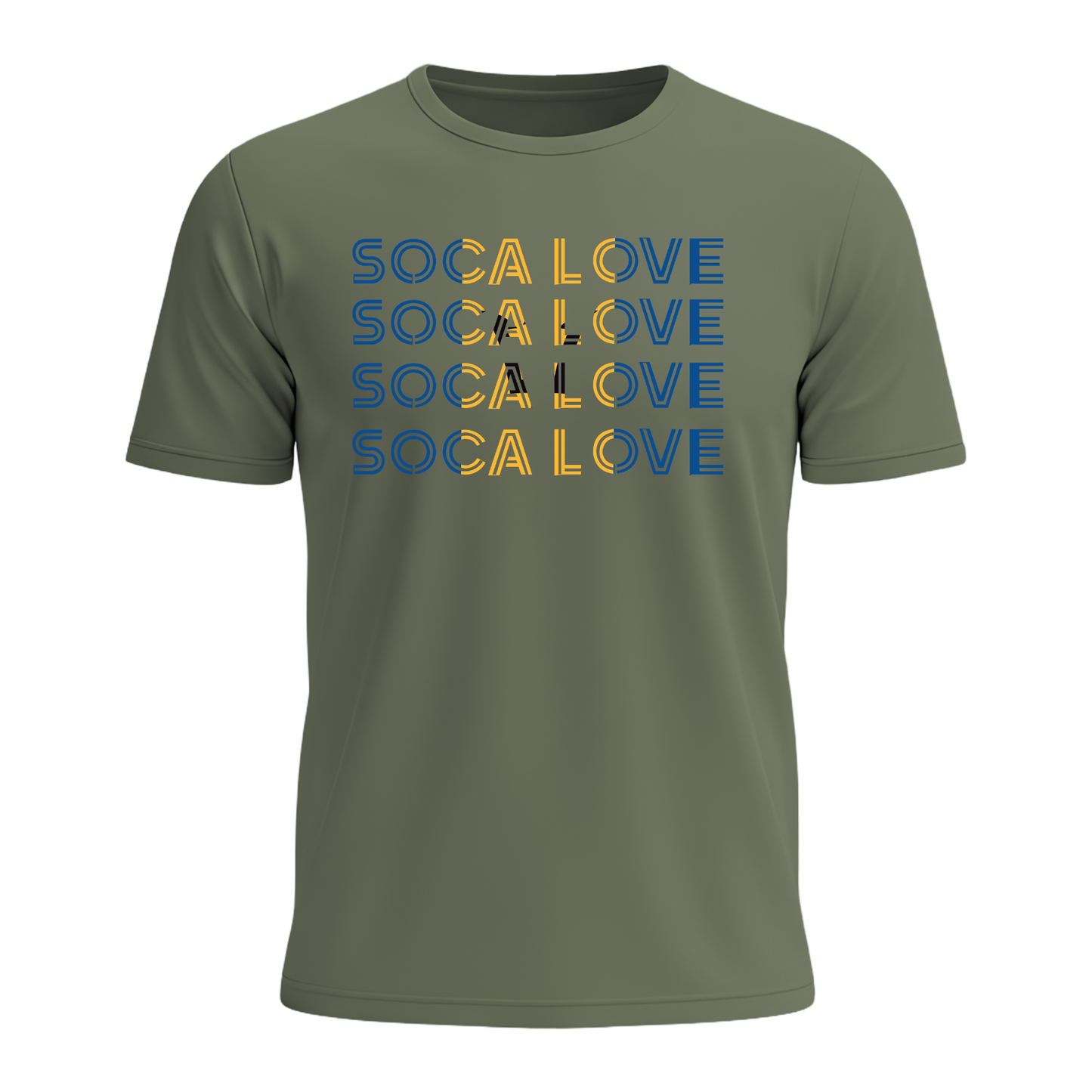 Soca Love Slant Colorblock IV - Men's Tee