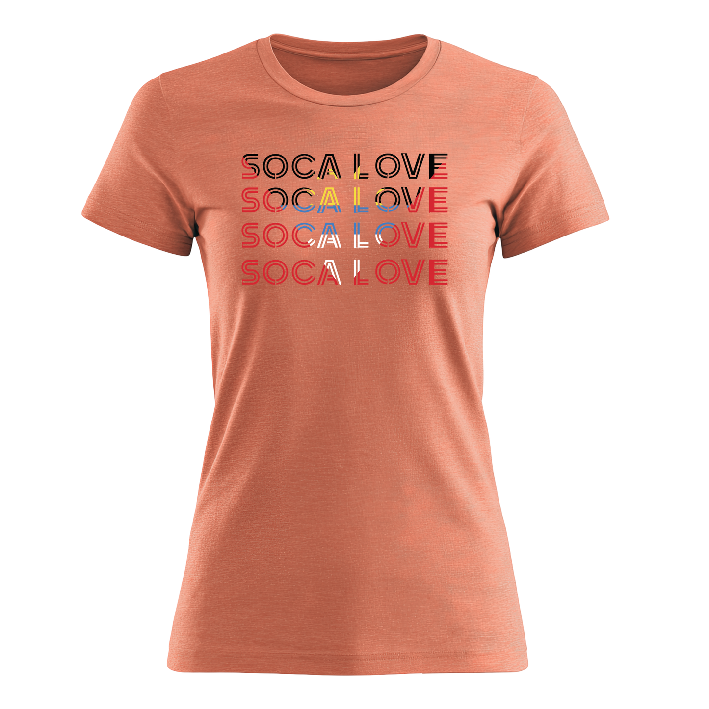 Soca Love Slant Colorblock II - Women's Tee