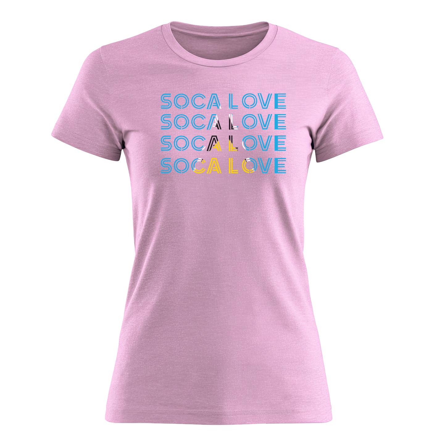 Soca Love Slant Colorblock III - Women's Tee