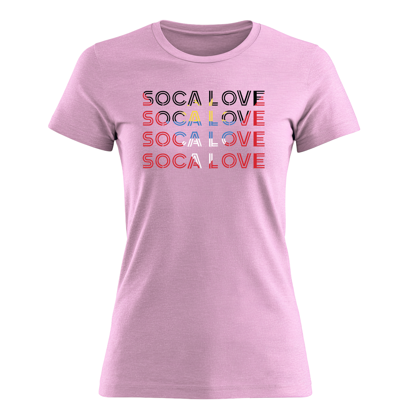 Soca Love Slant Colorblock II - Women's Tee
