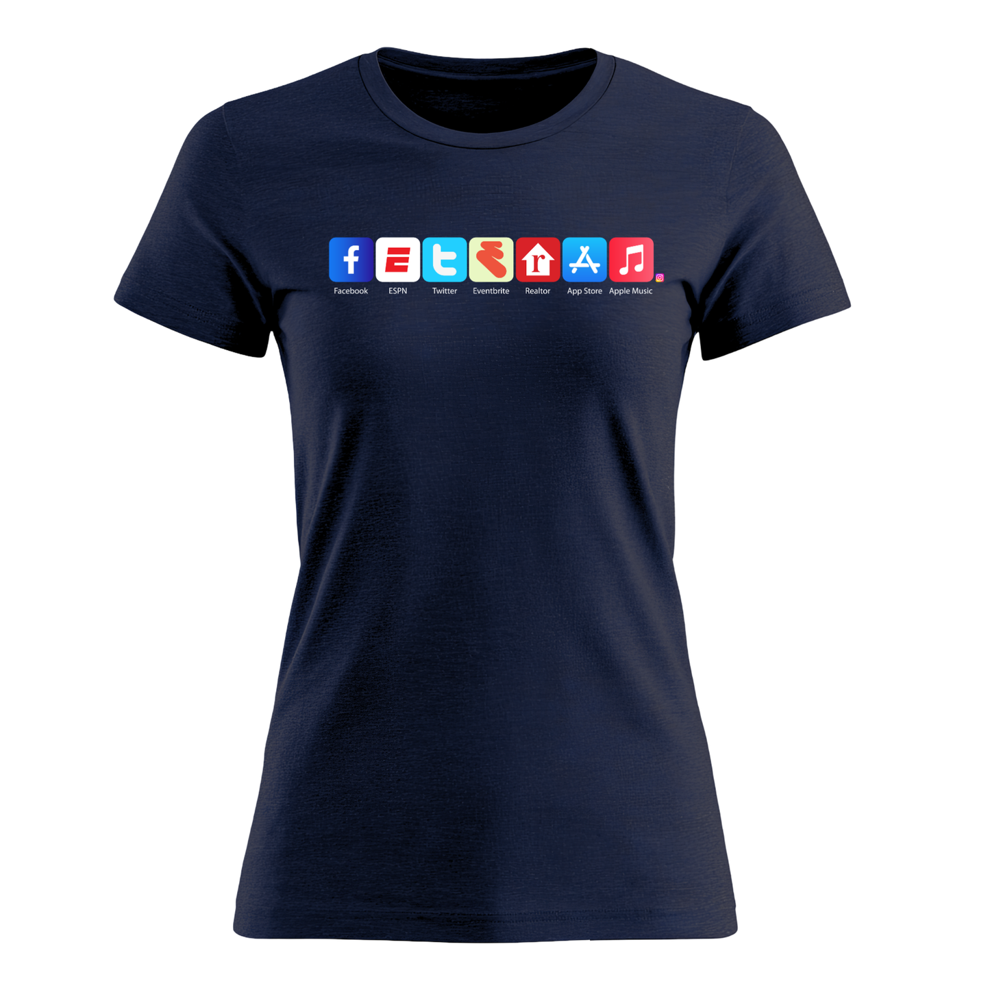 Feteran: Social Icons - Women's Tee