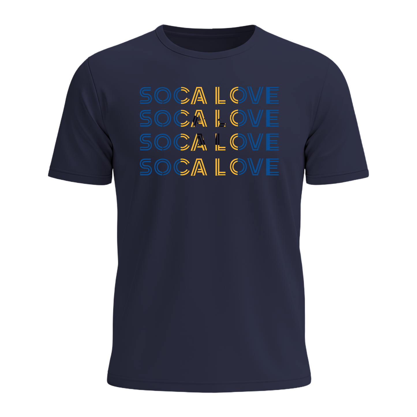 Soca Love Slant Colorblock IV - Youth Tee
