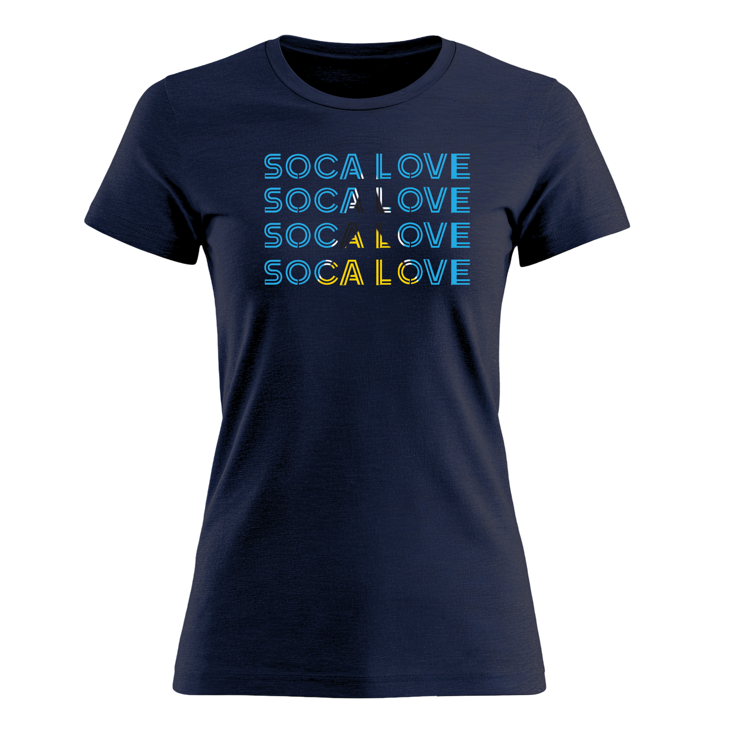 Soca Love Slant Colorblock III - Women's Tee