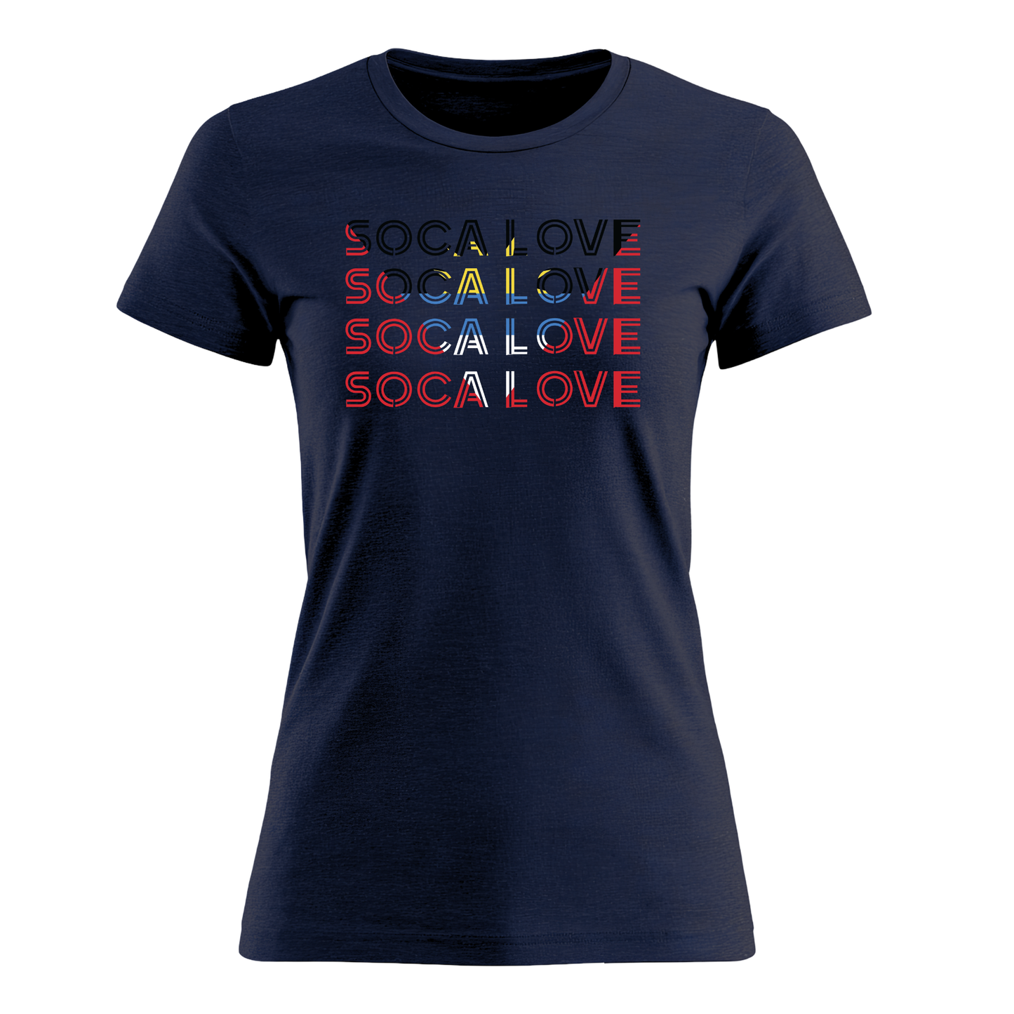 Soca Love Slant Colorblock II - Women's Tee