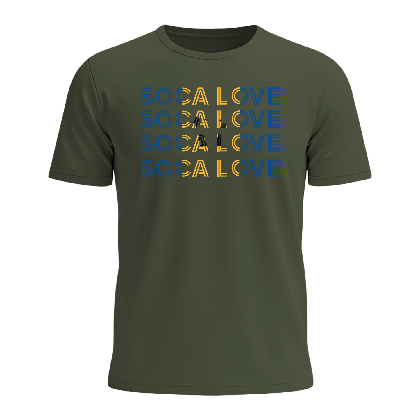 Soca Love Slant Colorblock IV - Youth Tee