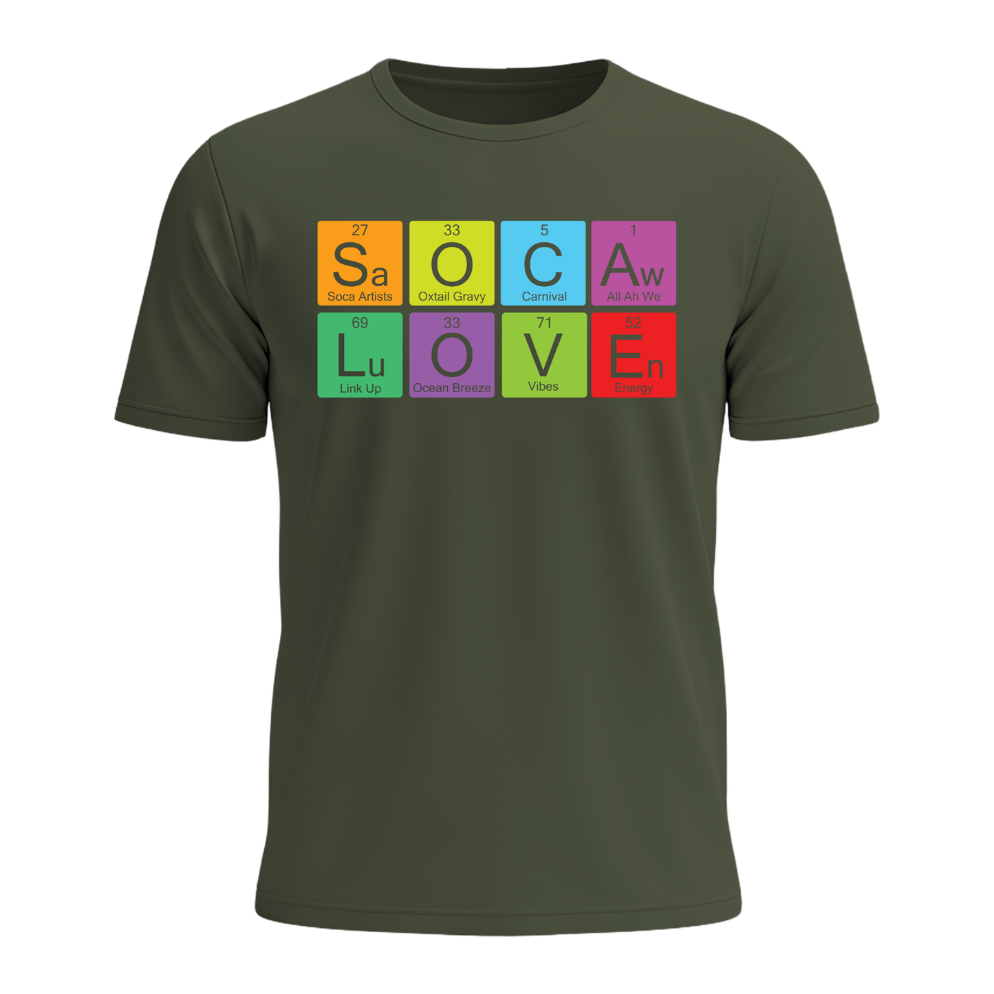 Soca Love Elements - Men's Tee