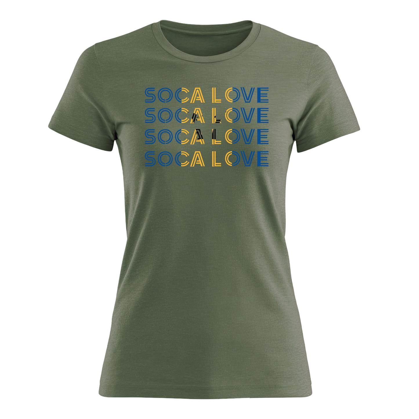 Soca Love Slant Colorblock IV - Women's Tee